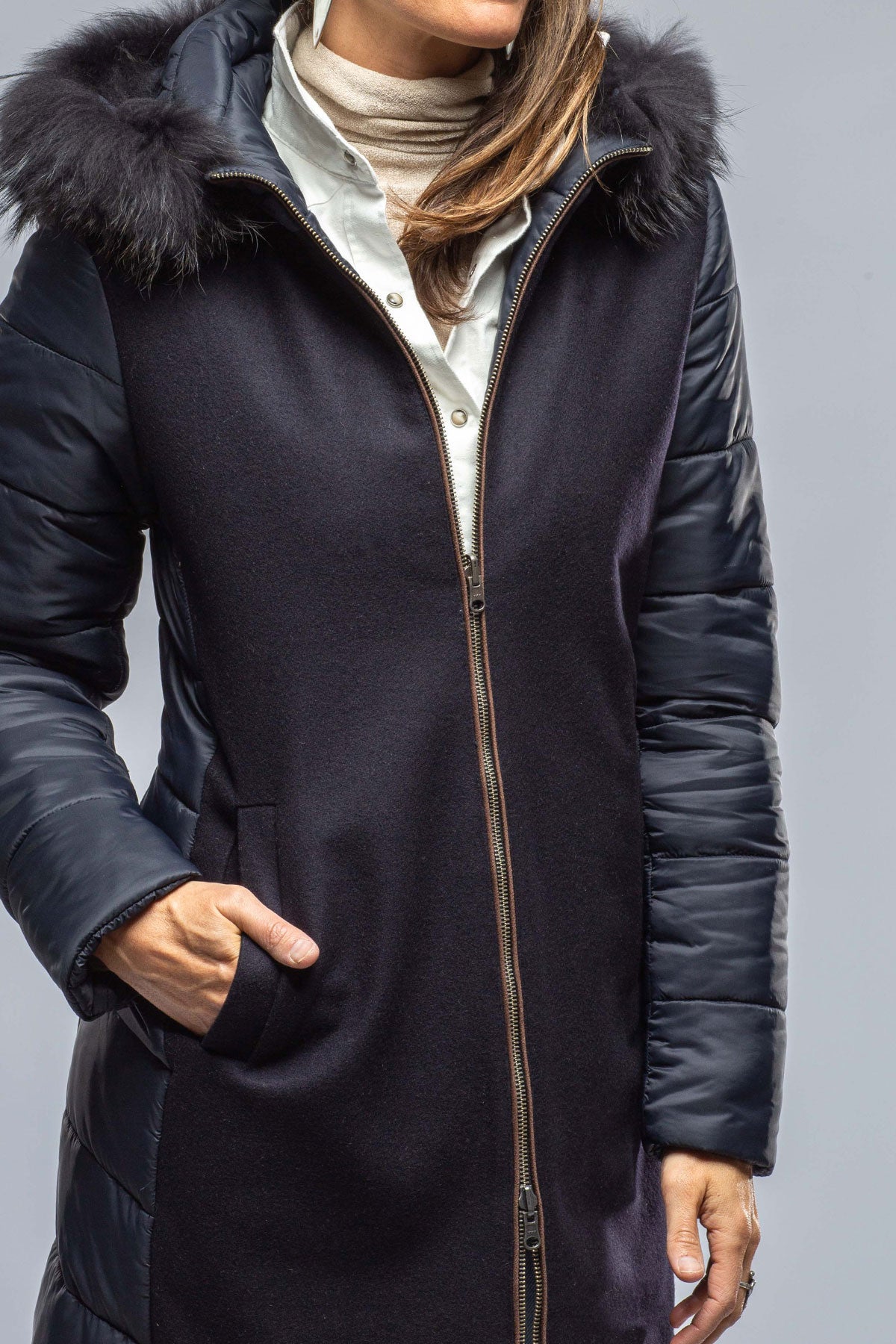 Candice Wool/Cashmere Reversible Coat | Warehouse - Ladies - Outerwear - Cloth | Gimo's