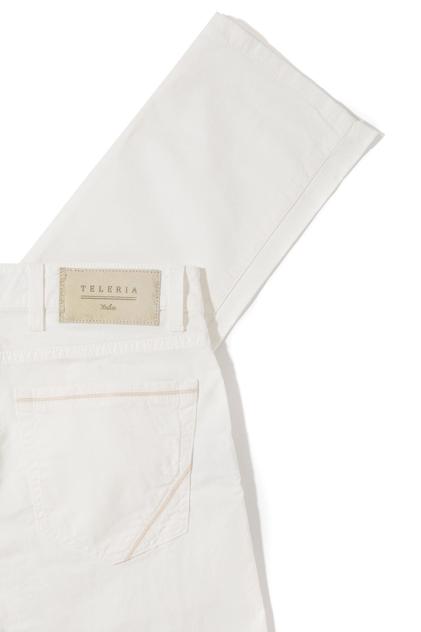 Fowler Ultralight Performance Pant In Off White | Mens - Pants - 5 Pocket | Teleria Zed