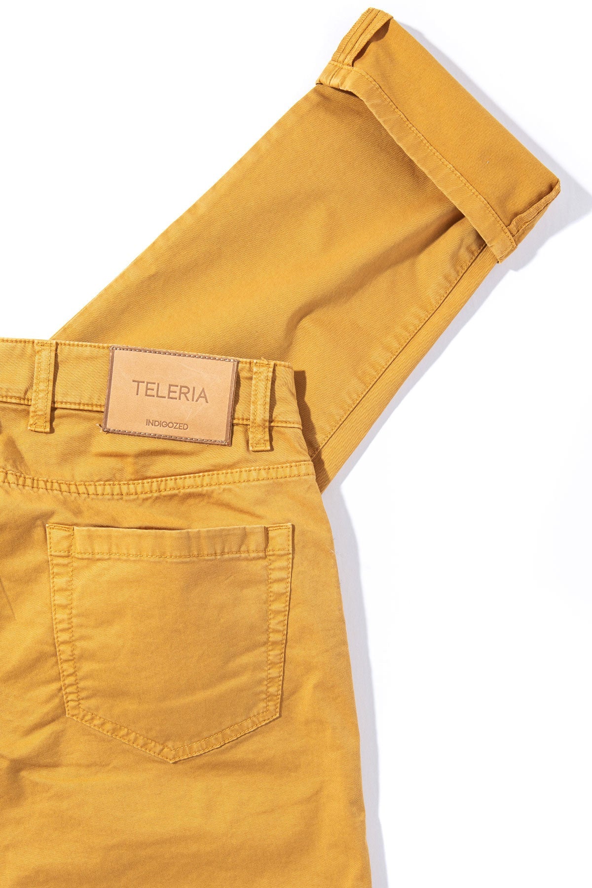 Summit 5-Pocket Cotton Twill In Ochra | Mens - Pants - 5 Pocket | Teleria Zed