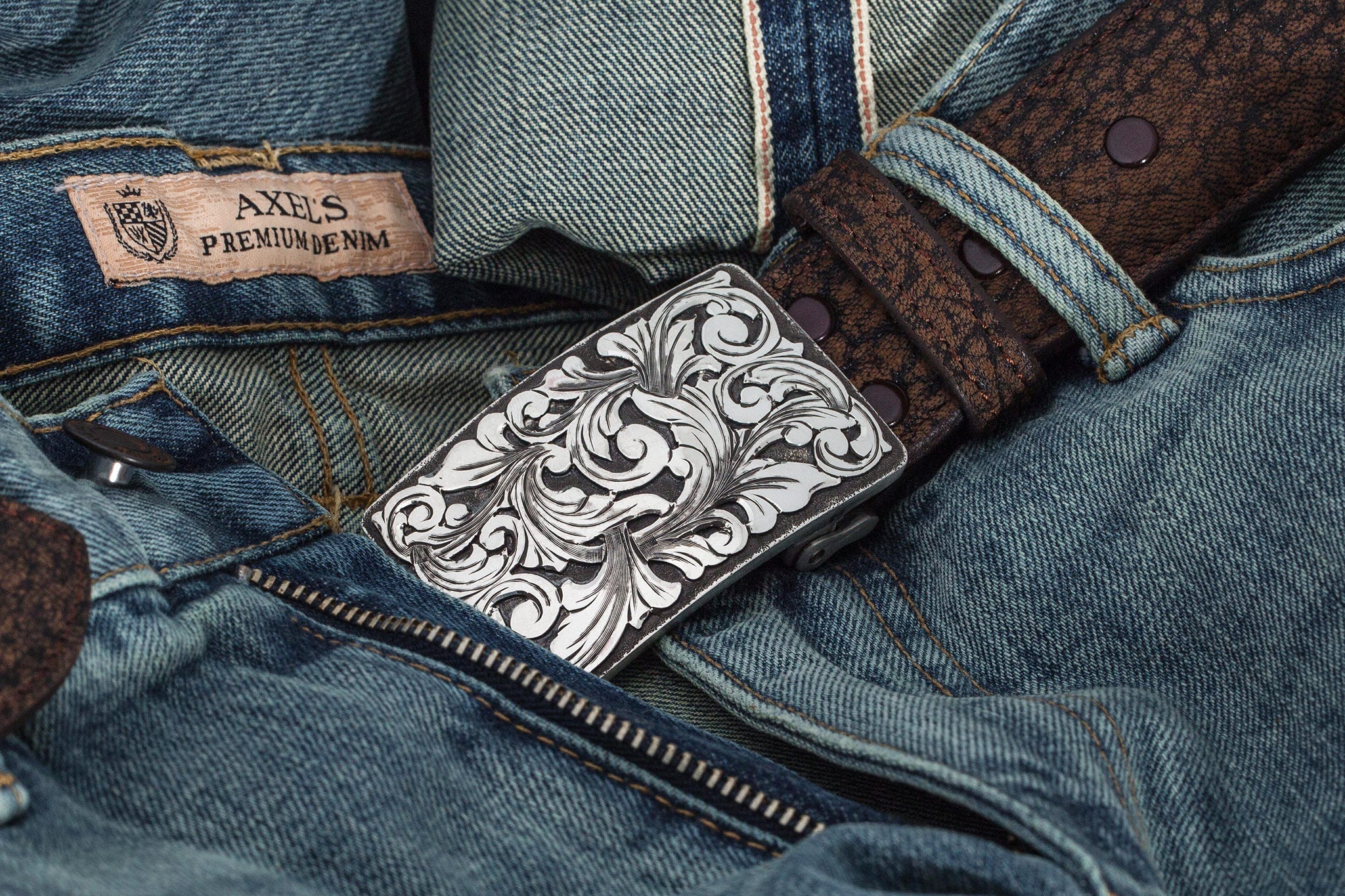 AO Hawes Swirl Belt Buckle | Belts And Buckles - Trophy | American Buckle