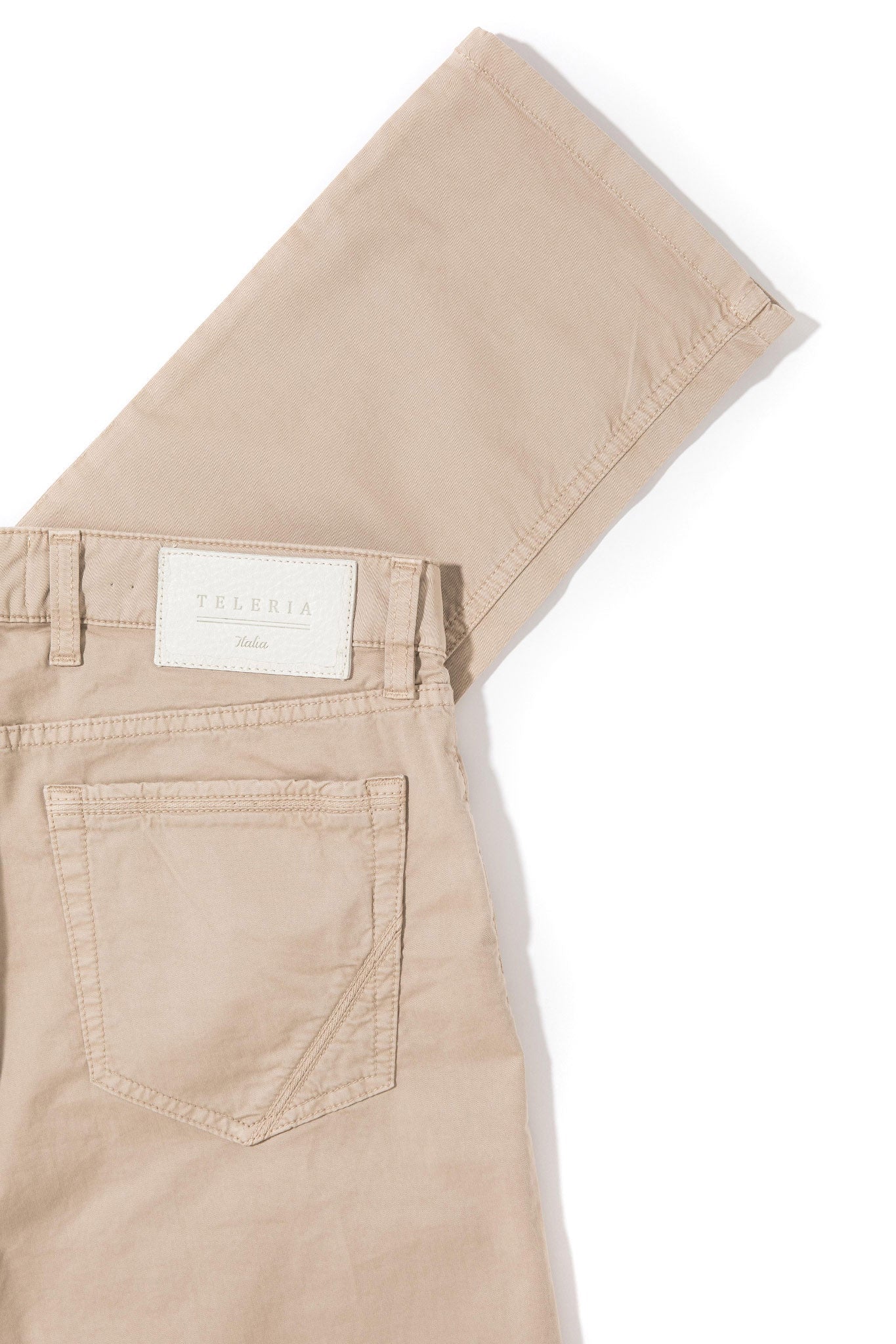 Fowler Ultralight Performance Pant In Beige | Mens - Pants - 5 Pocket | Teleria Zed