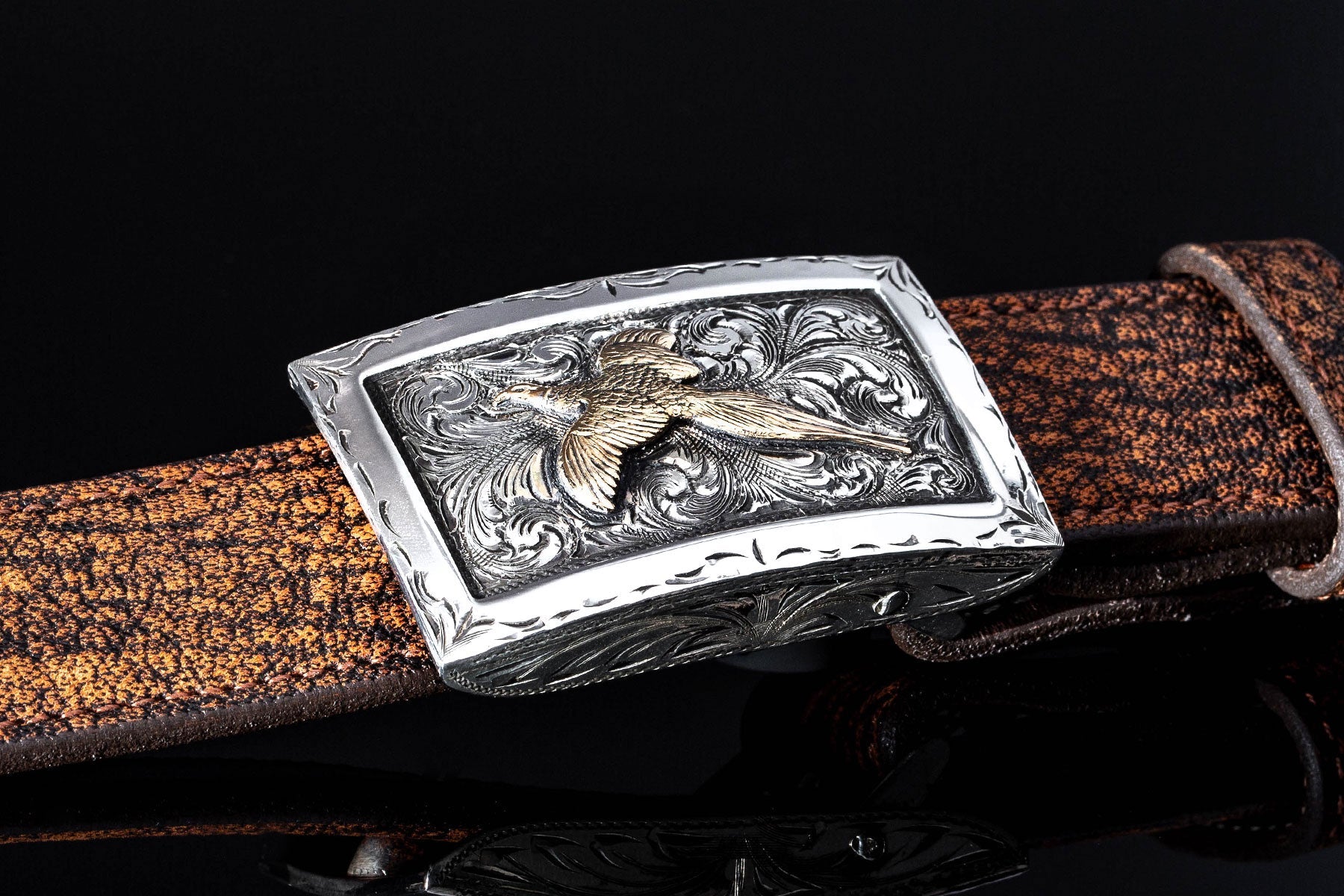 Tyson B E Pheasant | Belts And Buckles - Trophy | American Buckle Collection