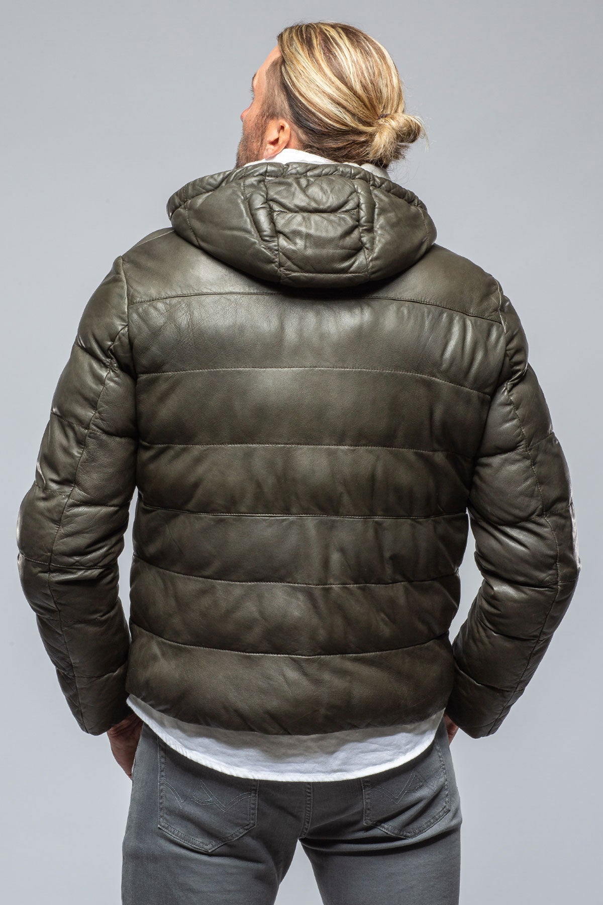St. Anton Leather Puffer | Mens - Outerwear - Leather | Gimo's