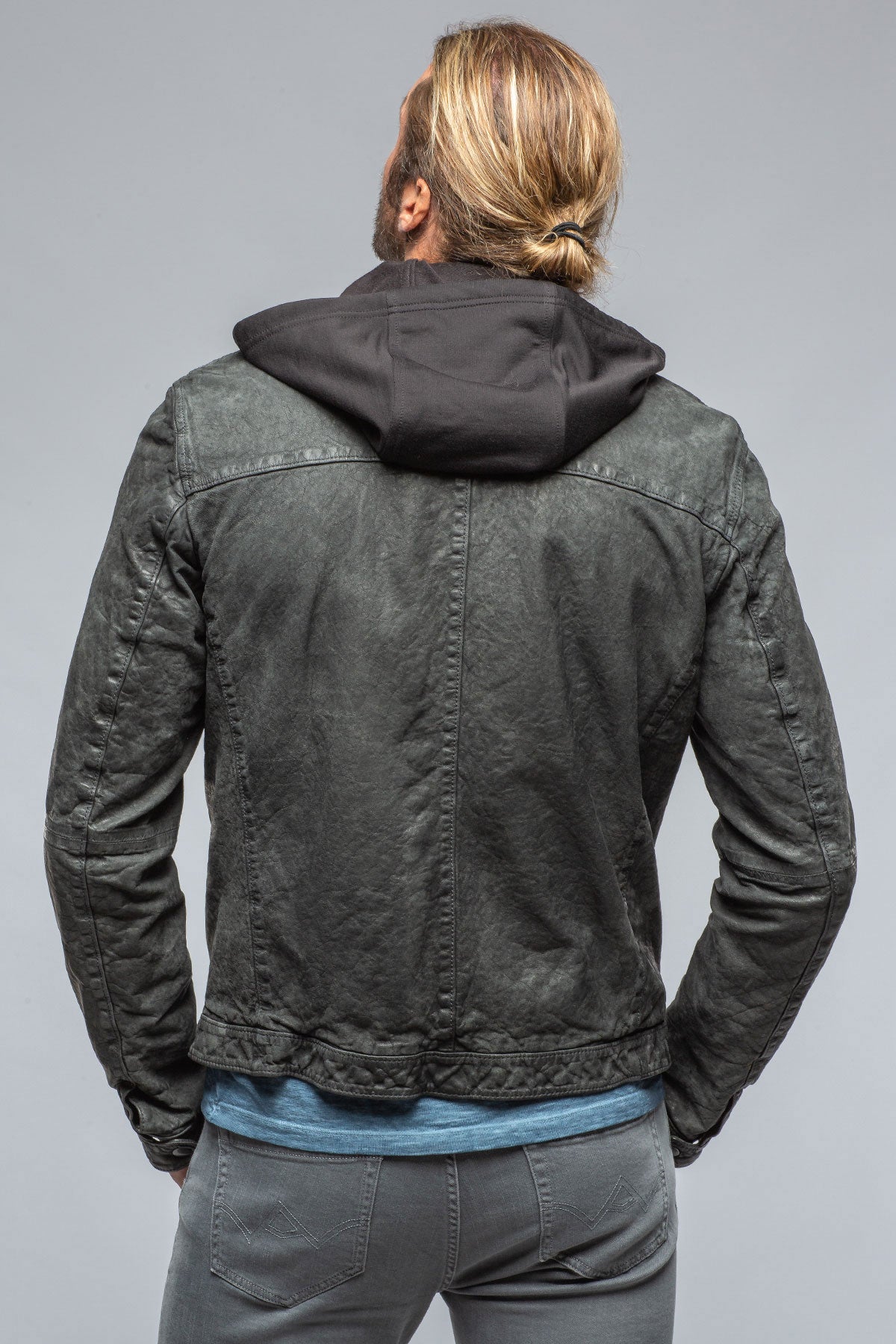 Cerano Hooded Jacket | Mens - Outerwear - Leather | Gimo's