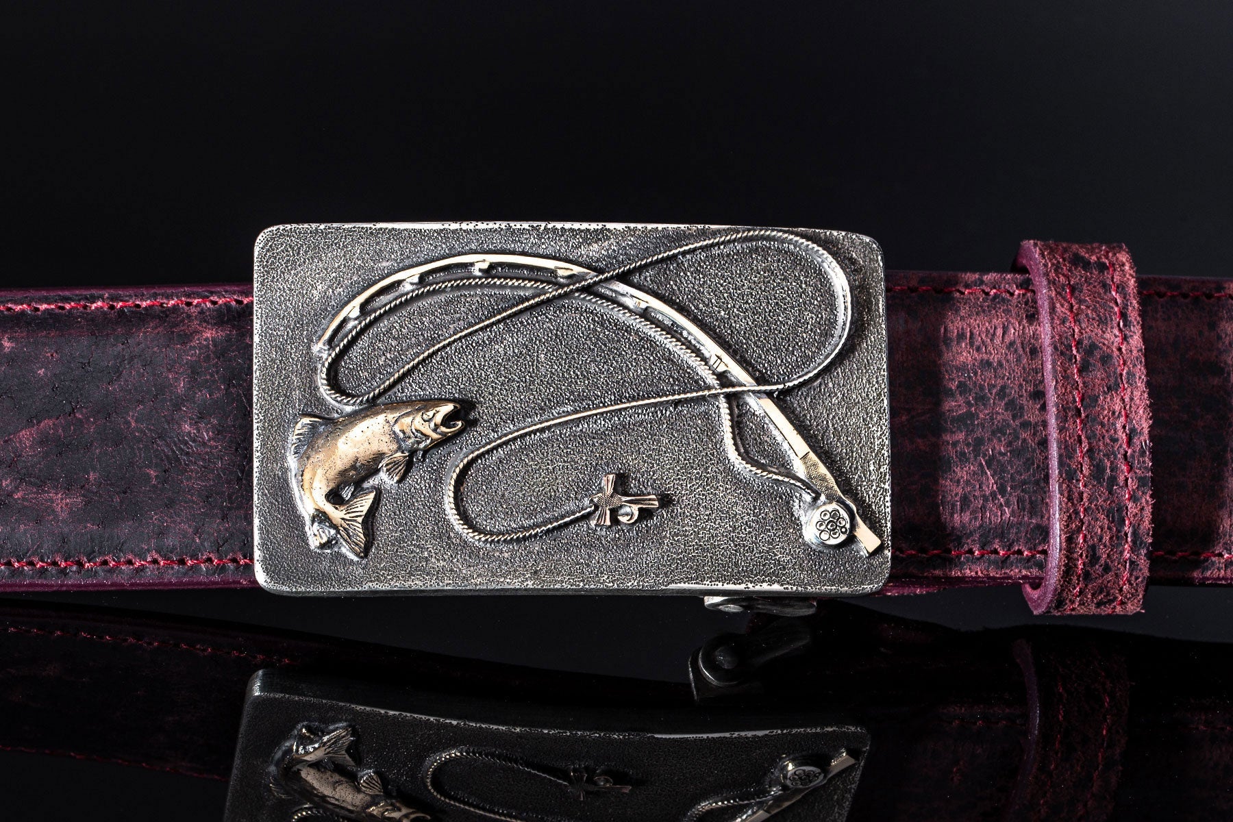 Mason Fly Rod | Belts And Buckles - Trophy | American Buckle Collection