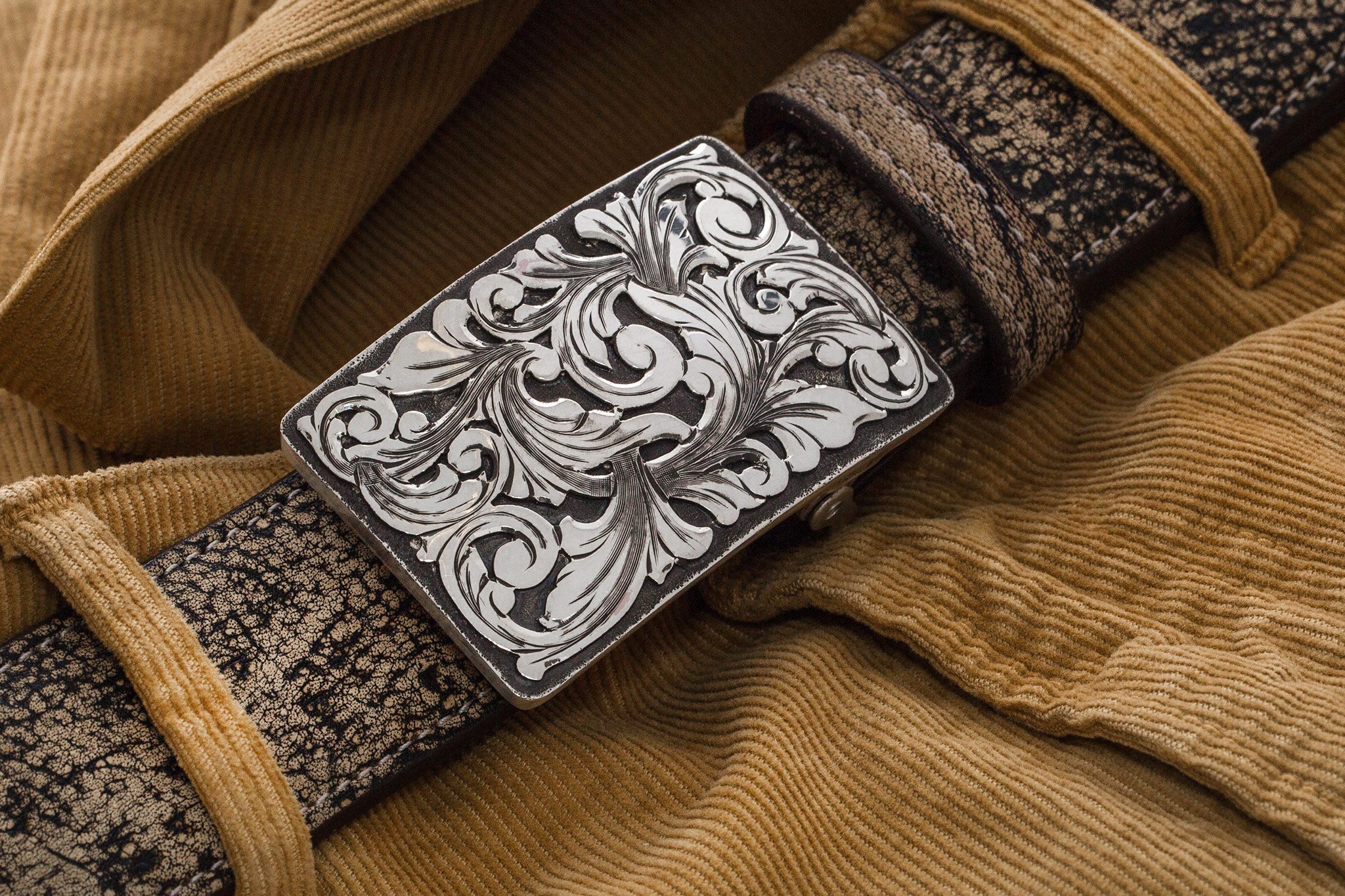 AO Hawes Swirl Belt Buckle | Belts And Buckles - Trophy | American Buckle