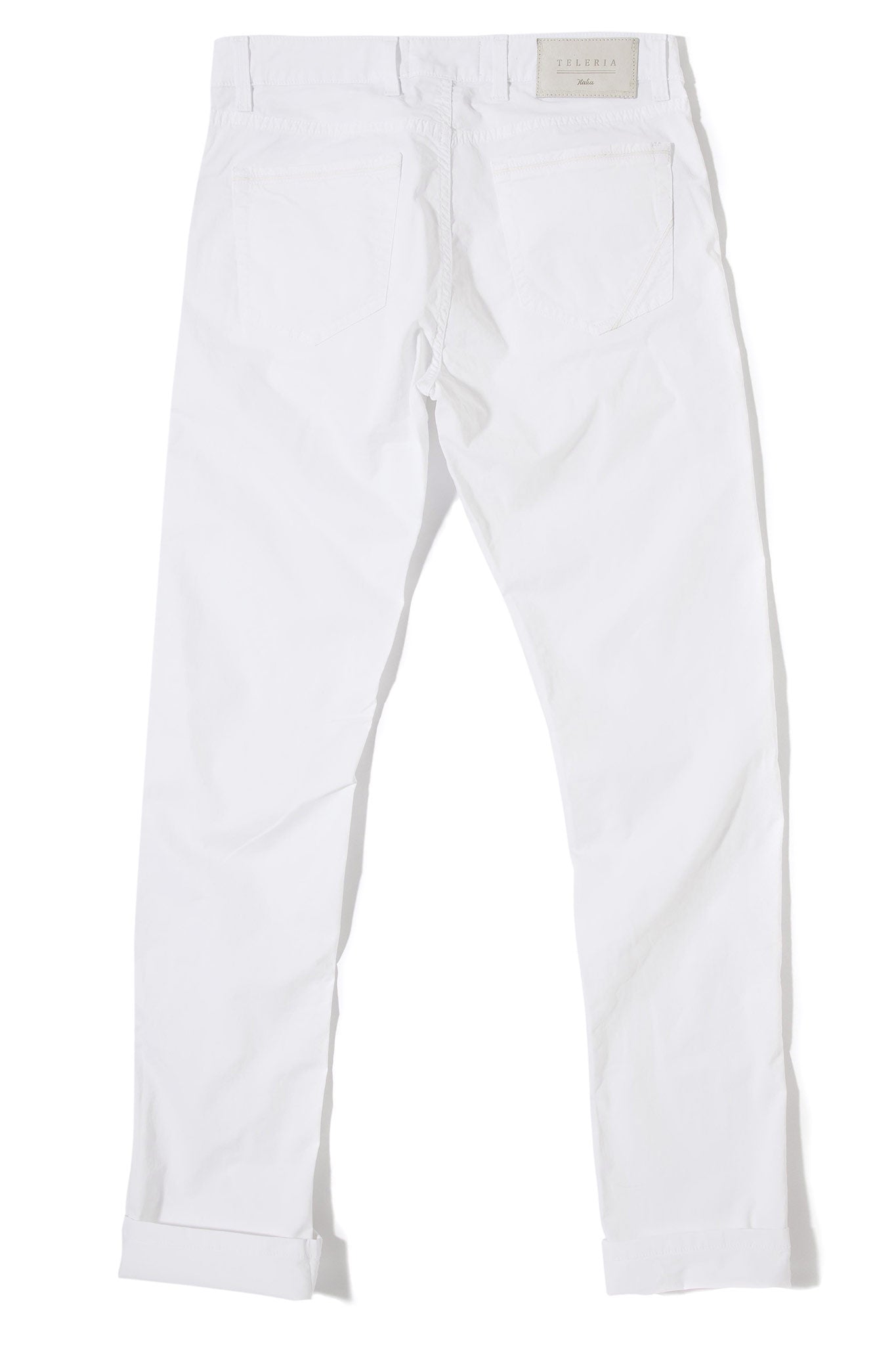 Fowler Ultralight Performance Pant In Bianco | Mens - Pants - 5 Pocket | Teleria Zed