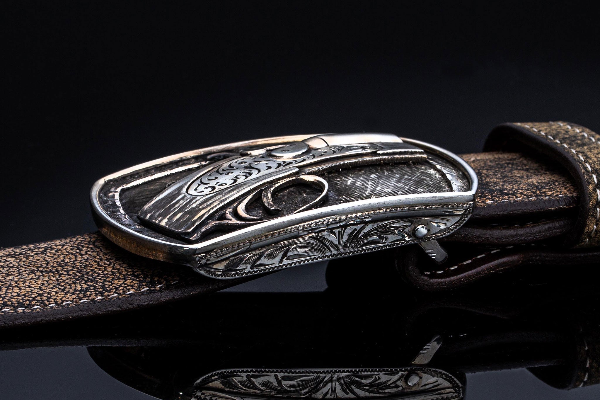 Halogen Double Barrel E | Belts And Buckles - Trophy | American Buckle