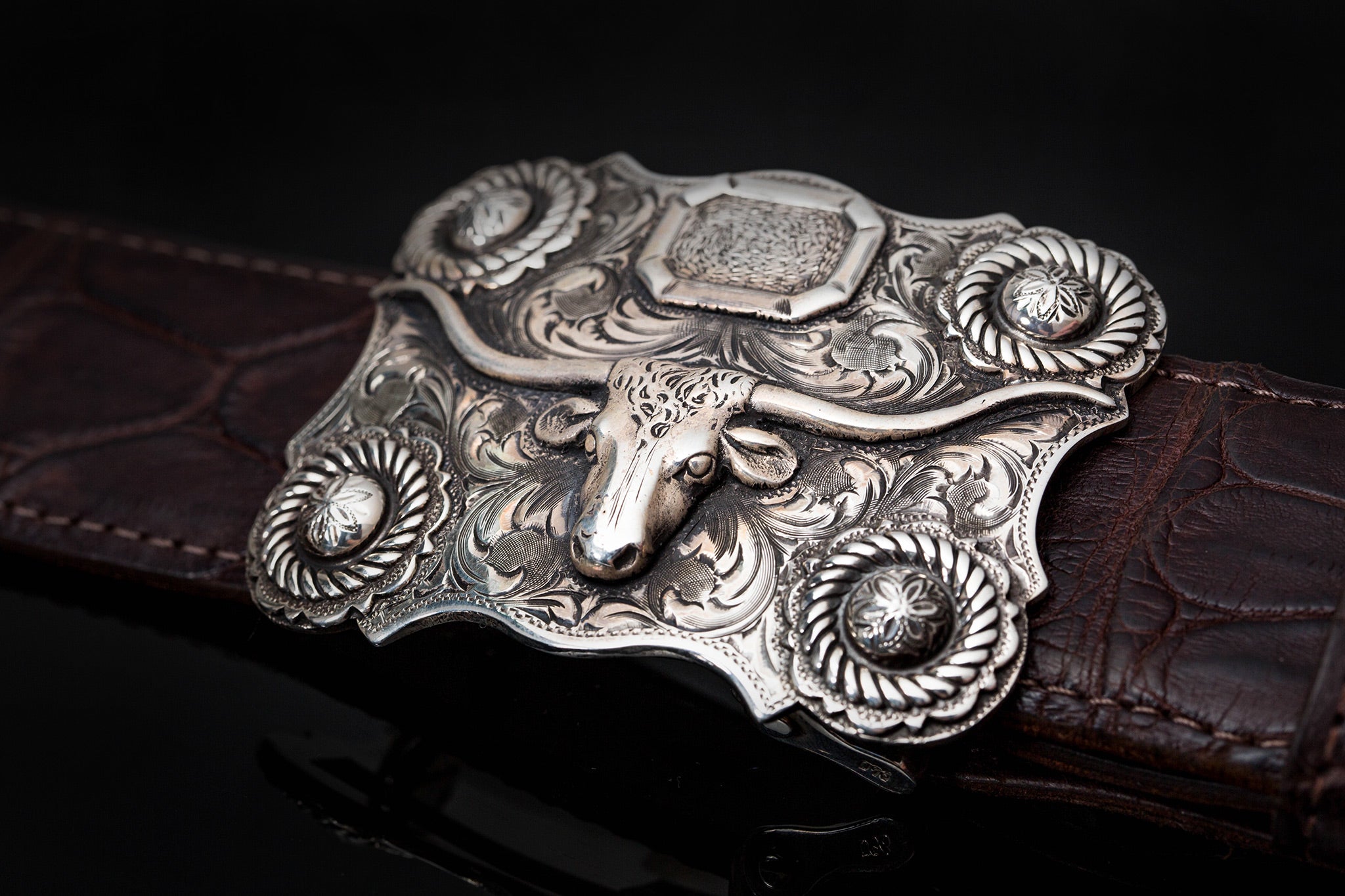 Wyatt Longhorn | Belts And Buckles - Trophy | American Buckle Collection