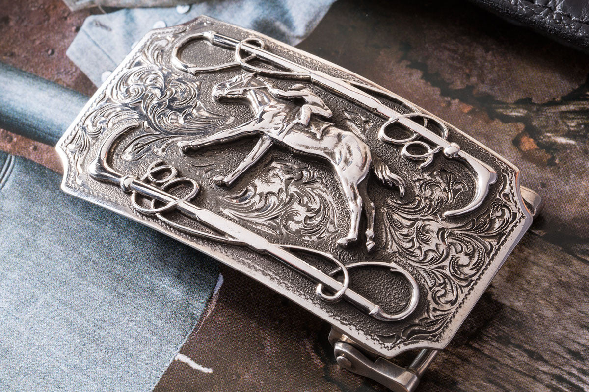 Down the Stretch | Belts And Buckles - Trophy | American Buckle Collection