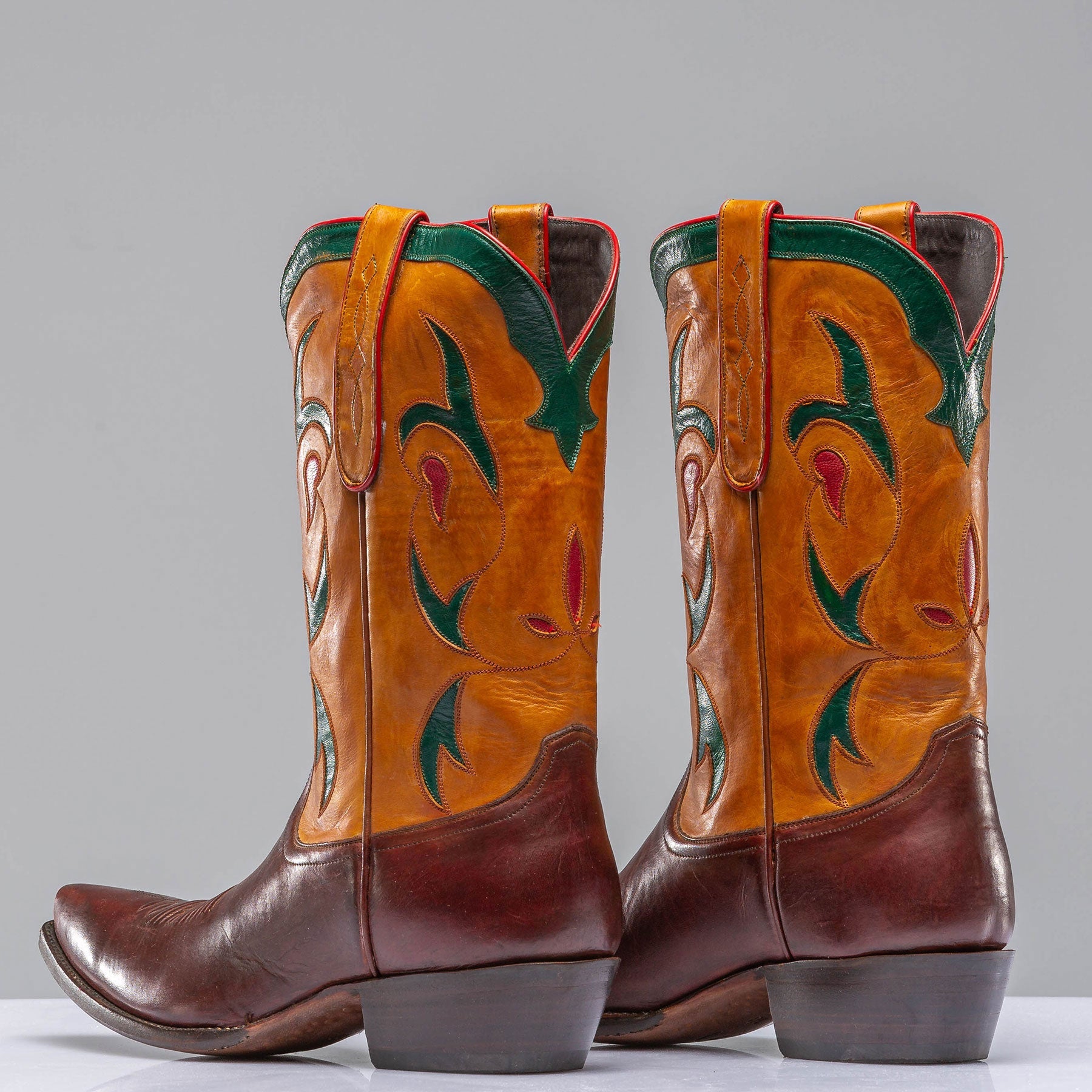 Ranch Hand Vintage Inlaid Boots | Mens - Cowboy Boots | Stallion Boots