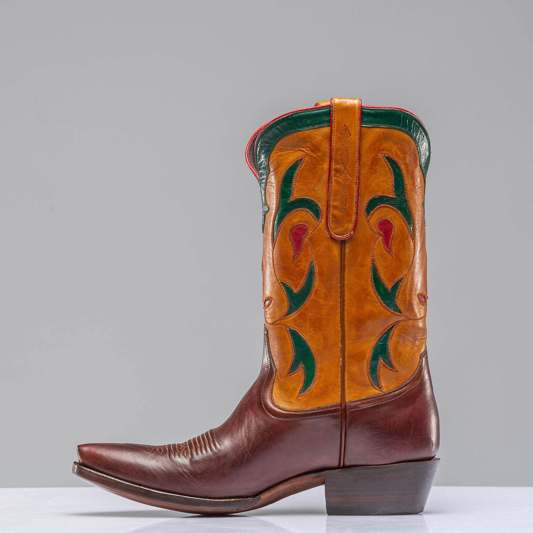Ranch Hand Vintage Inlaid Boots | Mens - Cowboy Boots | Stallion Boots