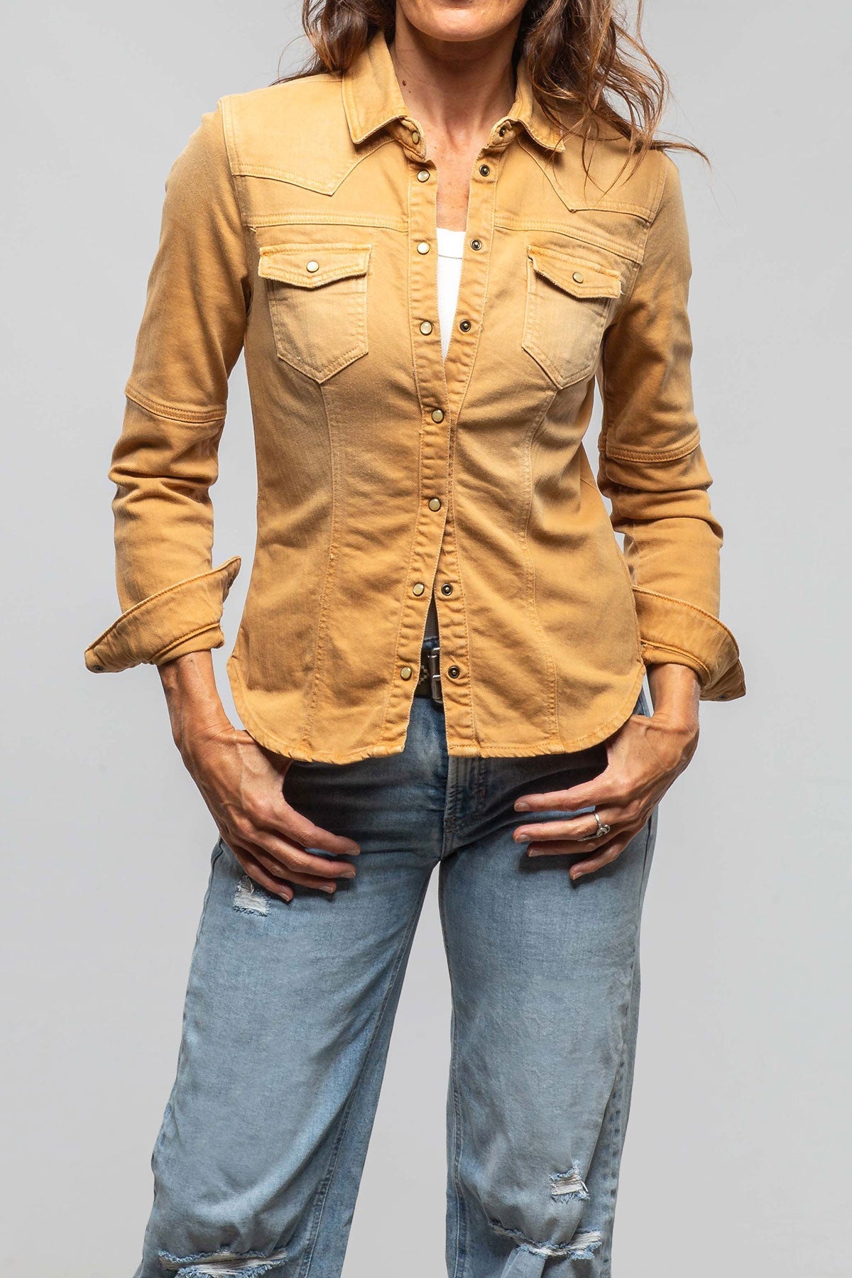 Sweetwater Denim Shirt in Melone - AXEL'S
