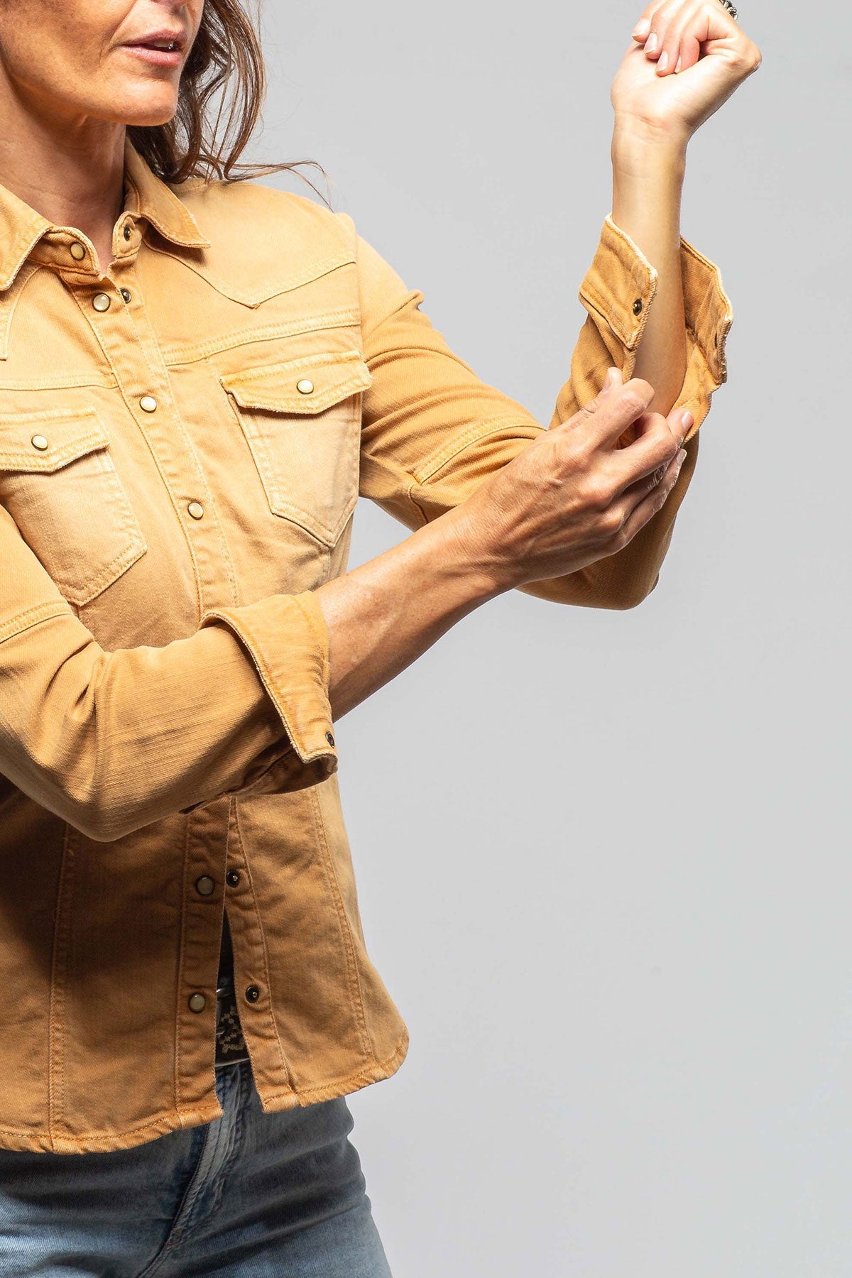 Sweetwater Denim Shirt in Melone - AXEL'S