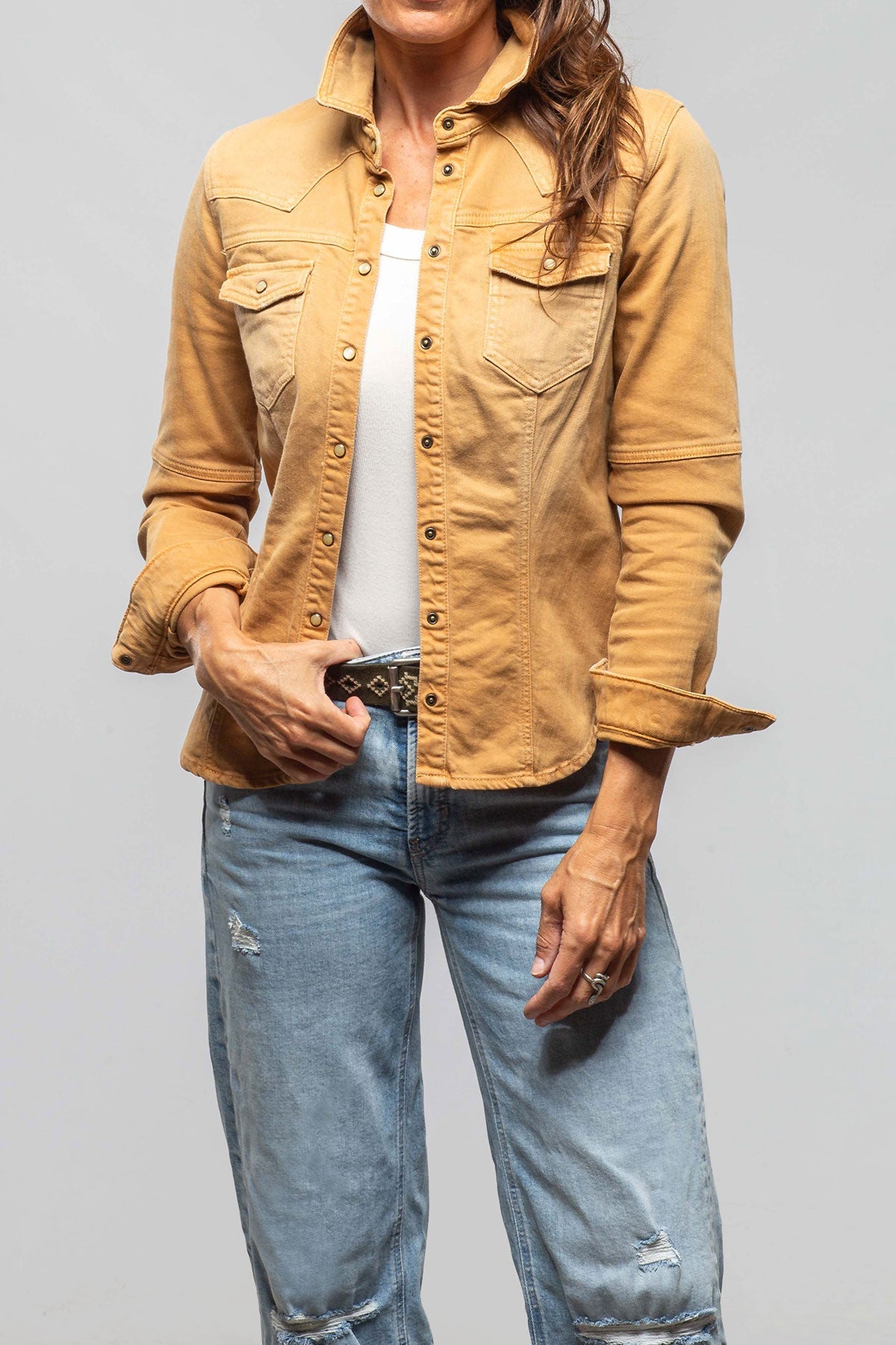 Sweetwater Denim Shirt in Melone - AXEL'S