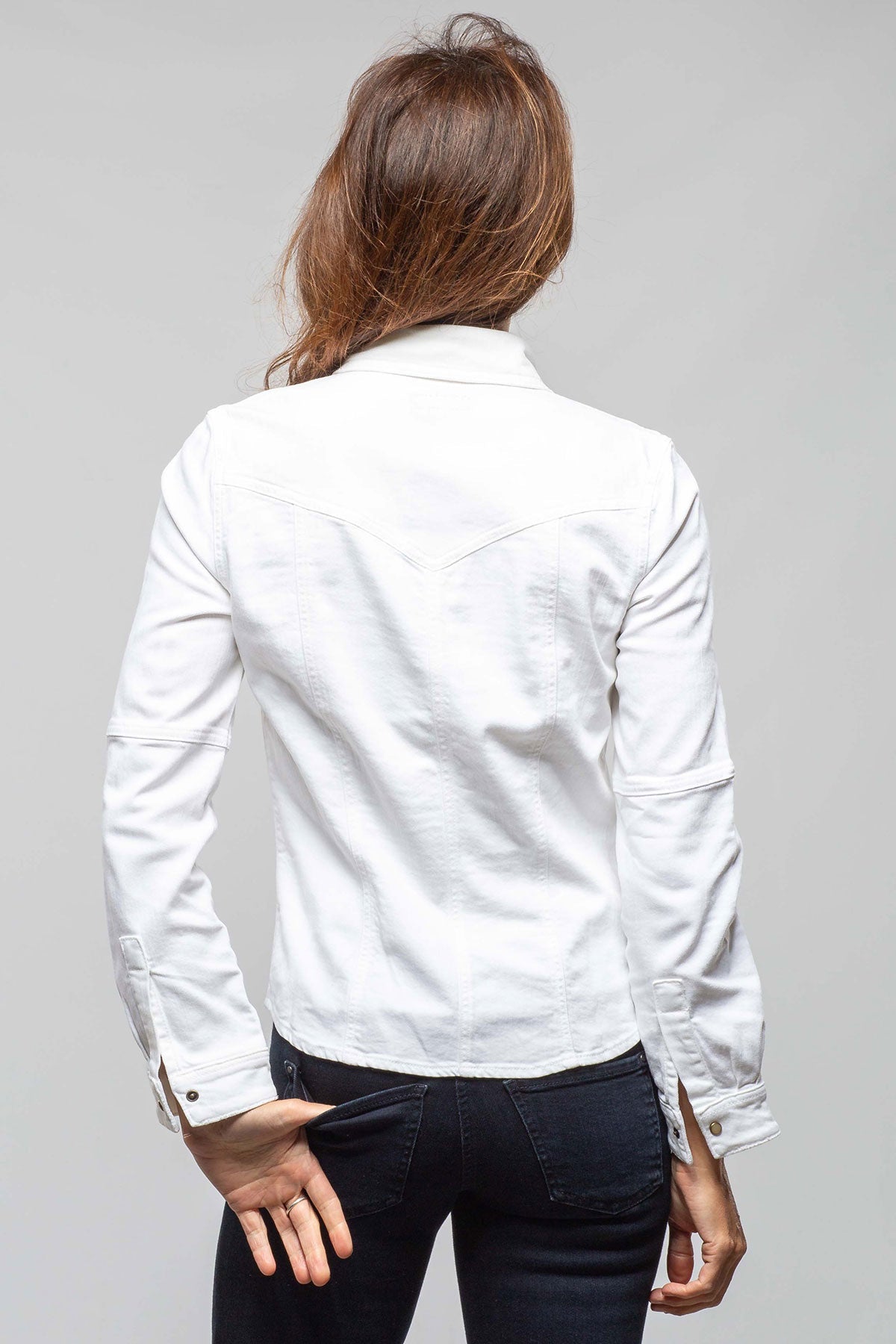 Sweetwater Denim Shirt In White - AXEL'S