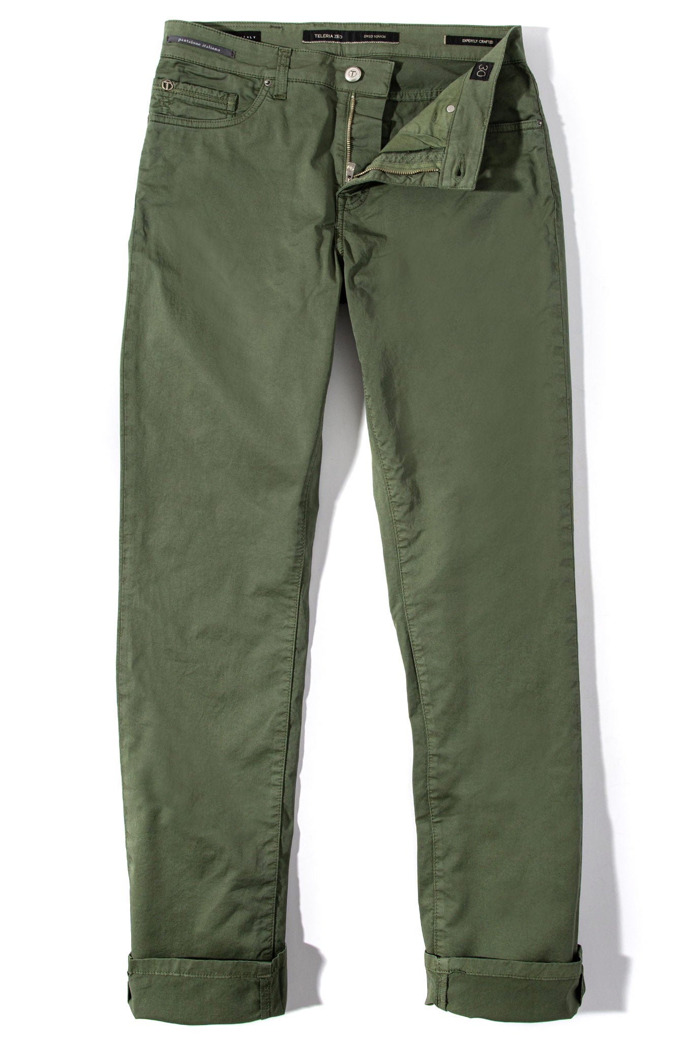 Fowler Ultralight Performance Pant In Cactus | Mens - Pants - 5 Pocket | Teleria Zed