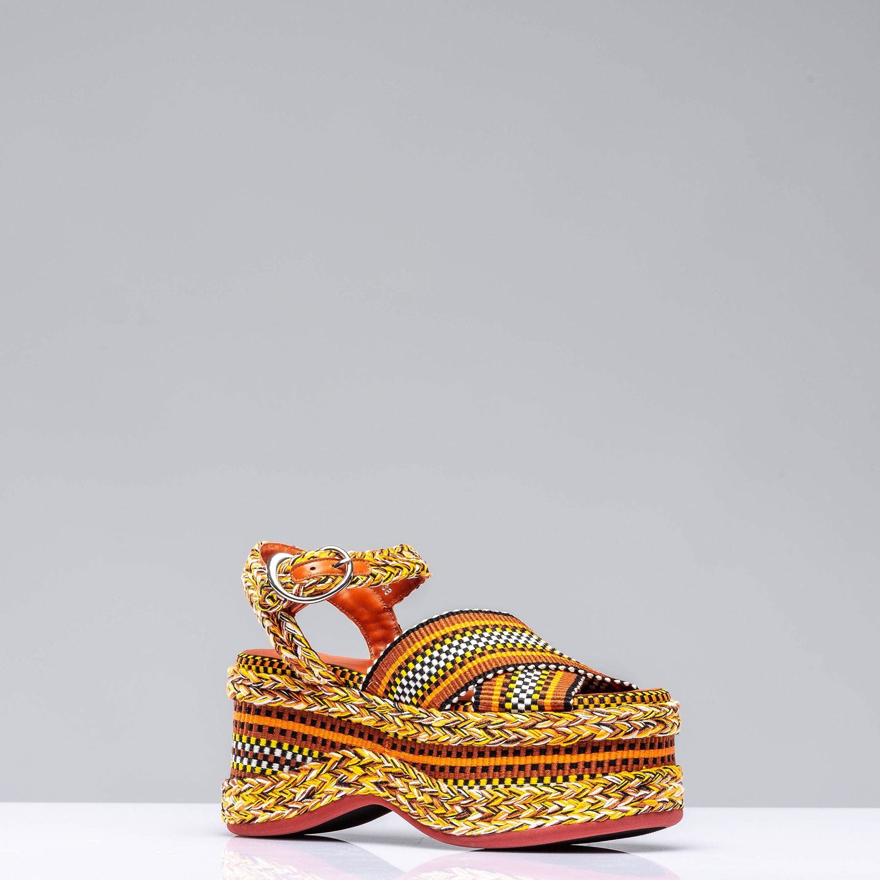 Carmen Roper Sandal in Clay - AXEL'S