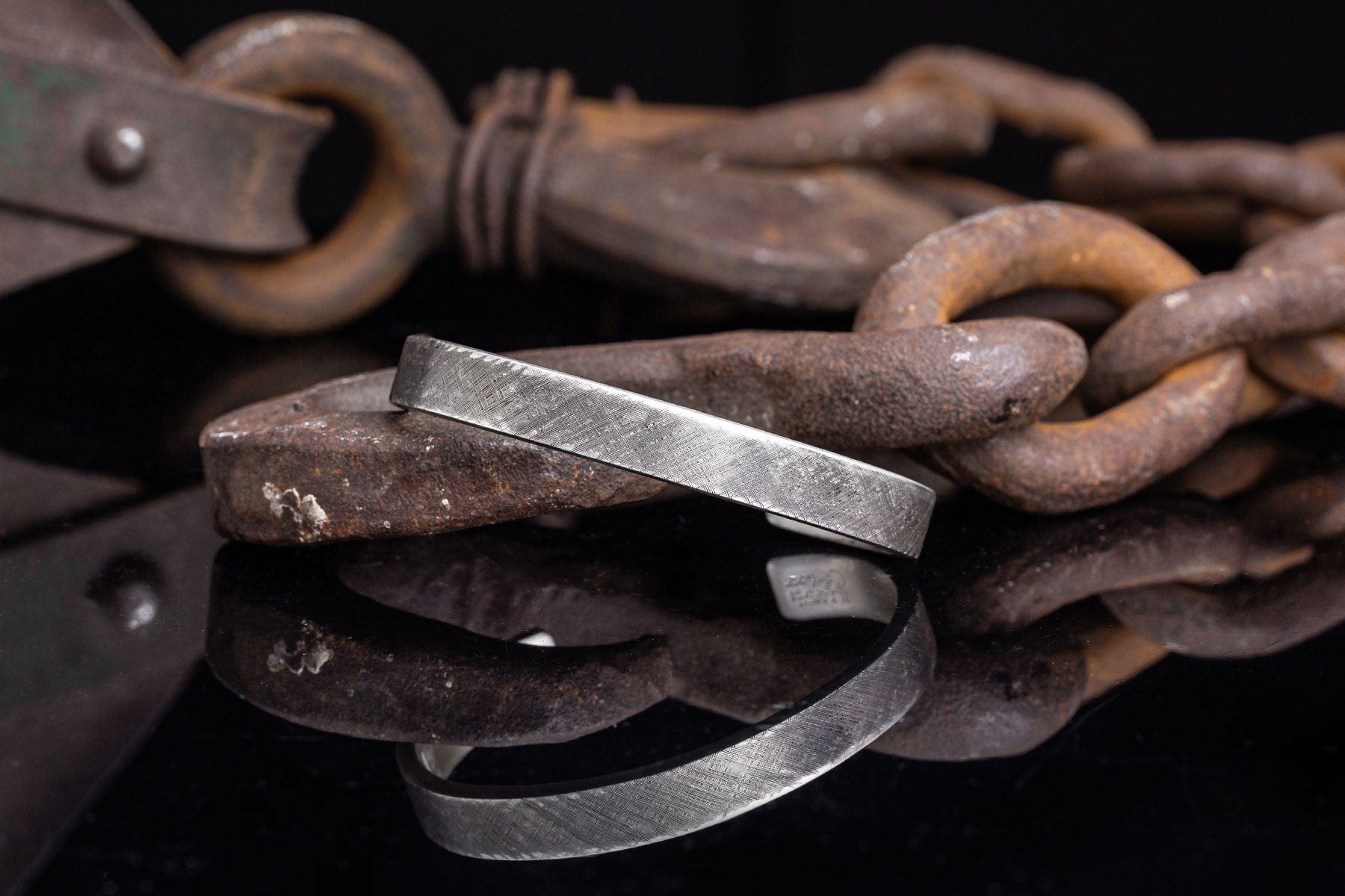 3/8" Sterling New-Deco Cuff Bracelet - AXEL'S