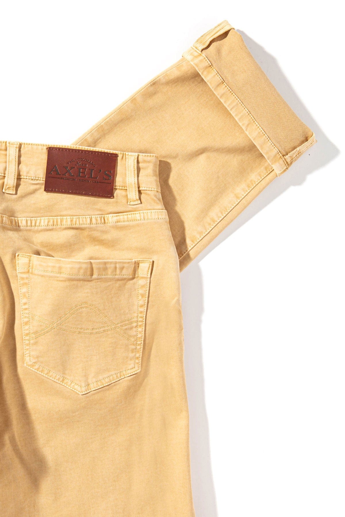 Colorado Soft-Touch Slim Jeans In Mango - AXEL'S