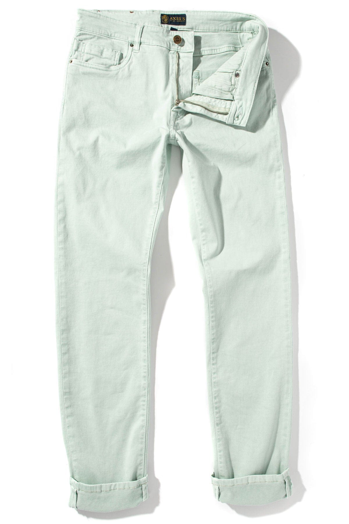 Colorado Soft-Touch Slim Jeans In Spearmint - AXEL'S