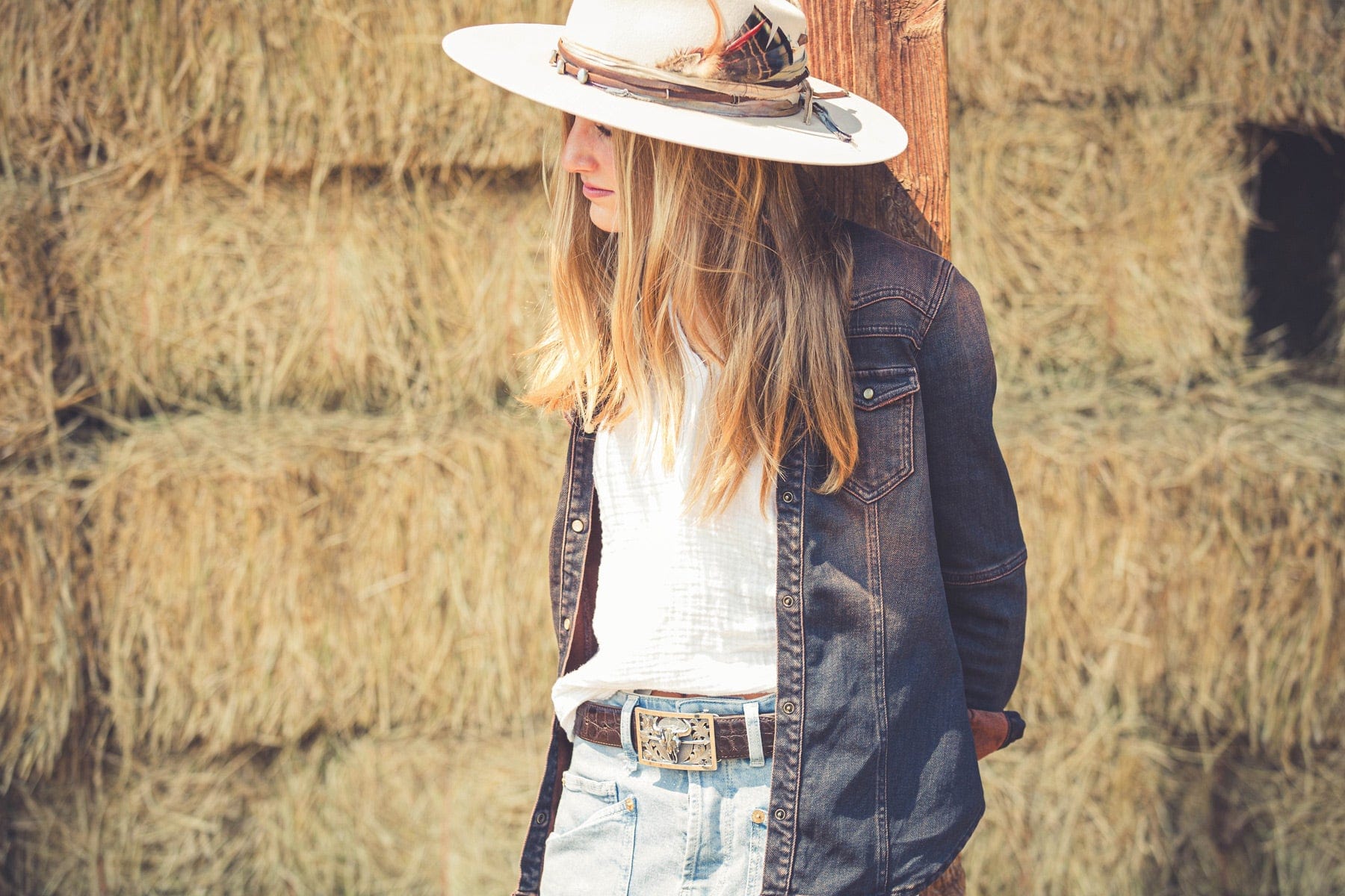Maddi Fitted Western Snap Shirt In Ruggine Over Dye - AXEL'S