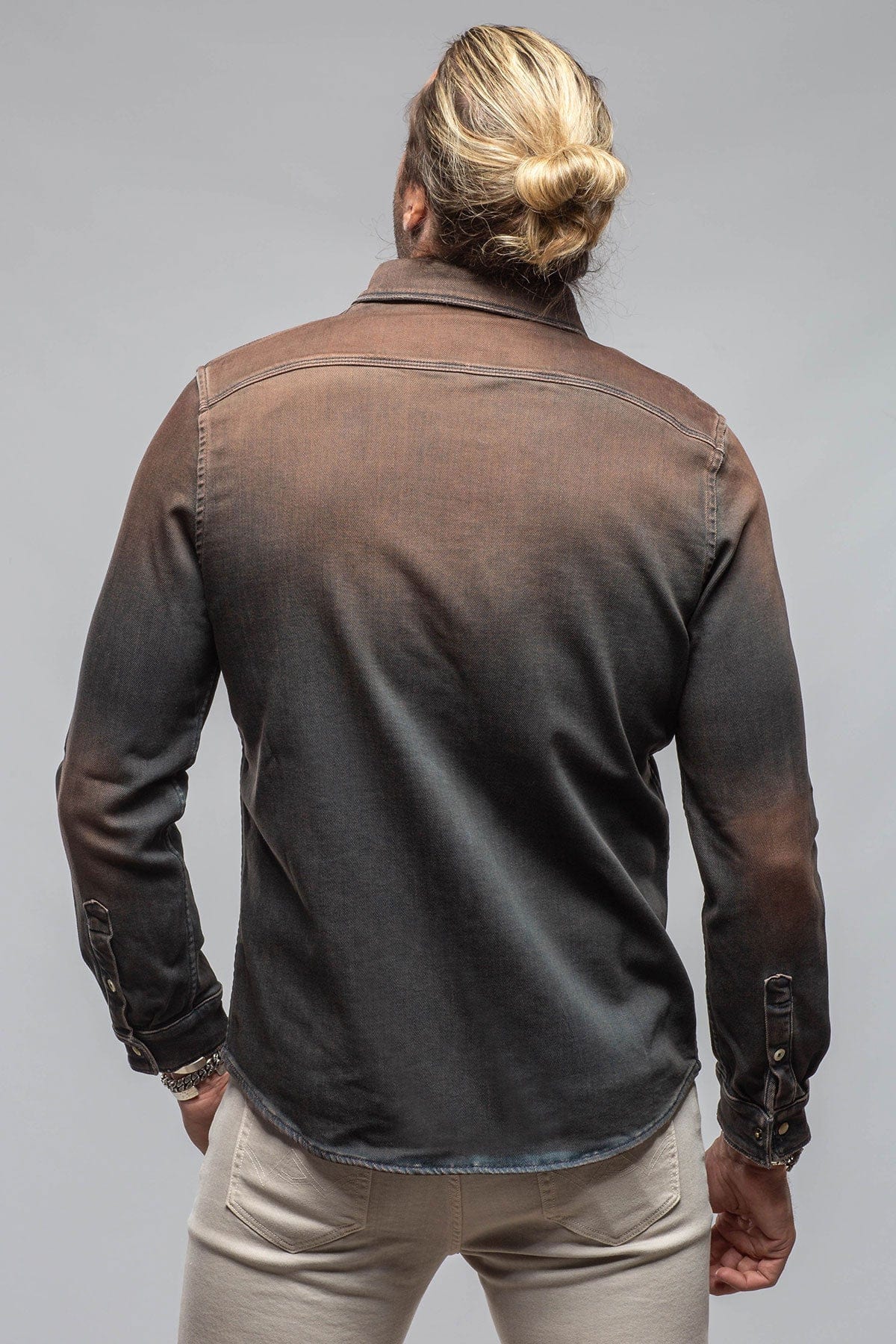 Roper Over-Dyed Western Snap Shirt In Desert - AXEL'S