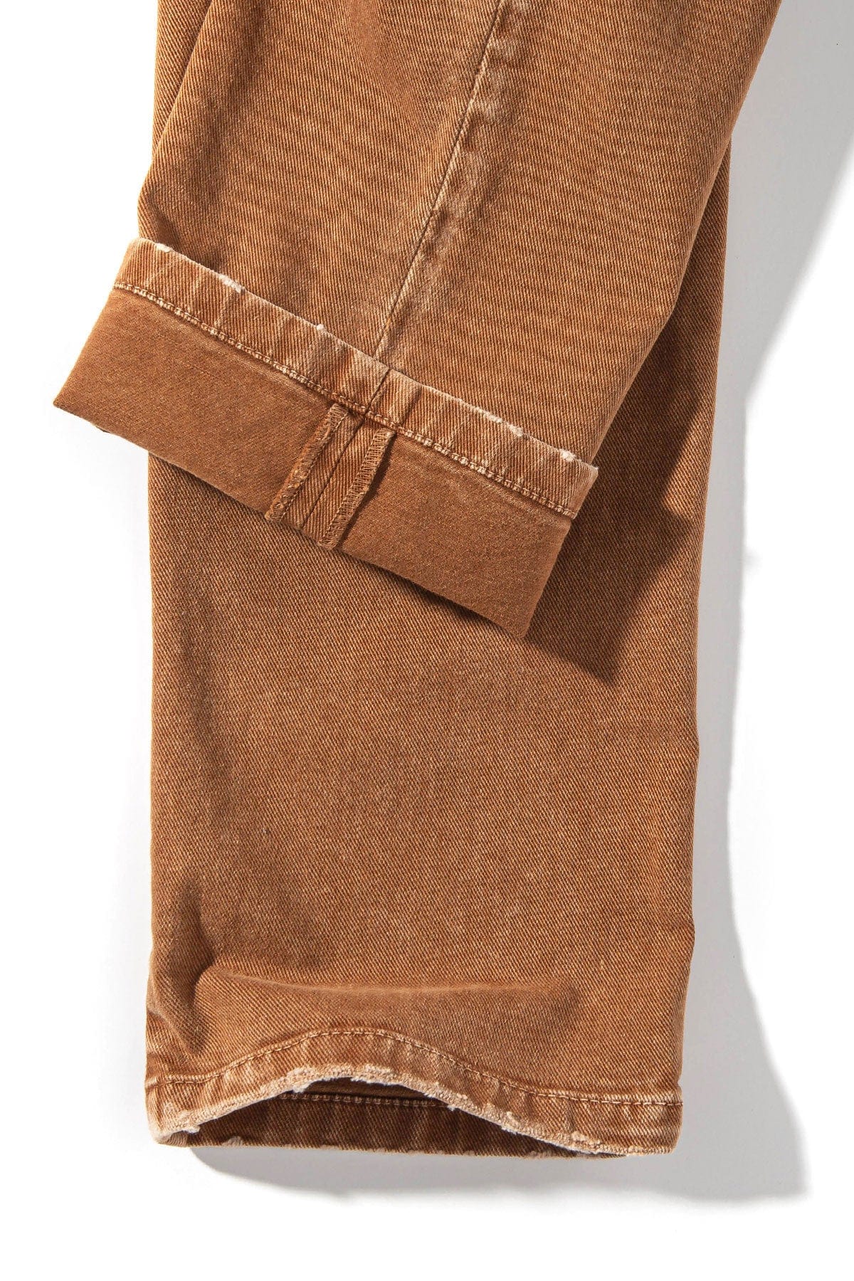 Silverton Worn-In Slim Straight Denim In Ruggine - AXEL'S