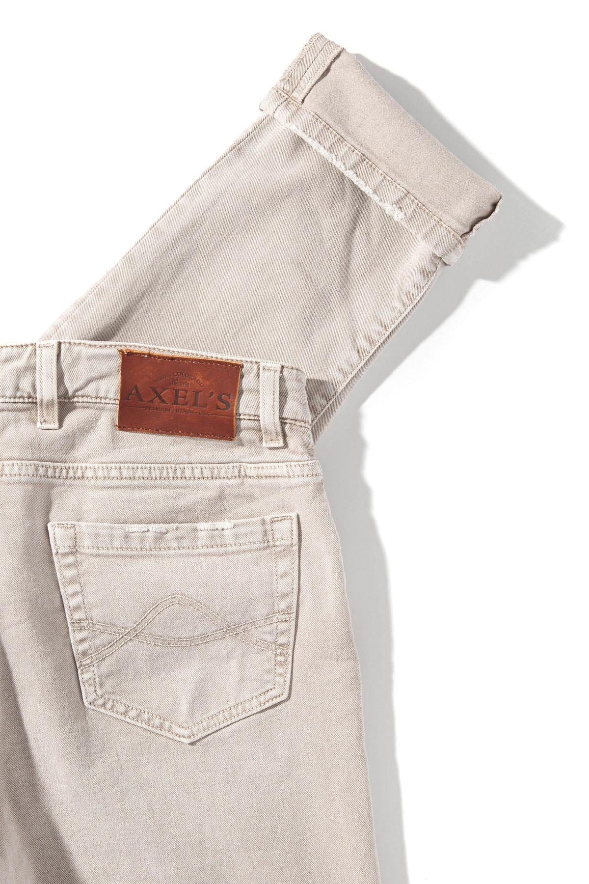 Silverton Worn-In Slim Straight Denim In Sasso - AXEL'S