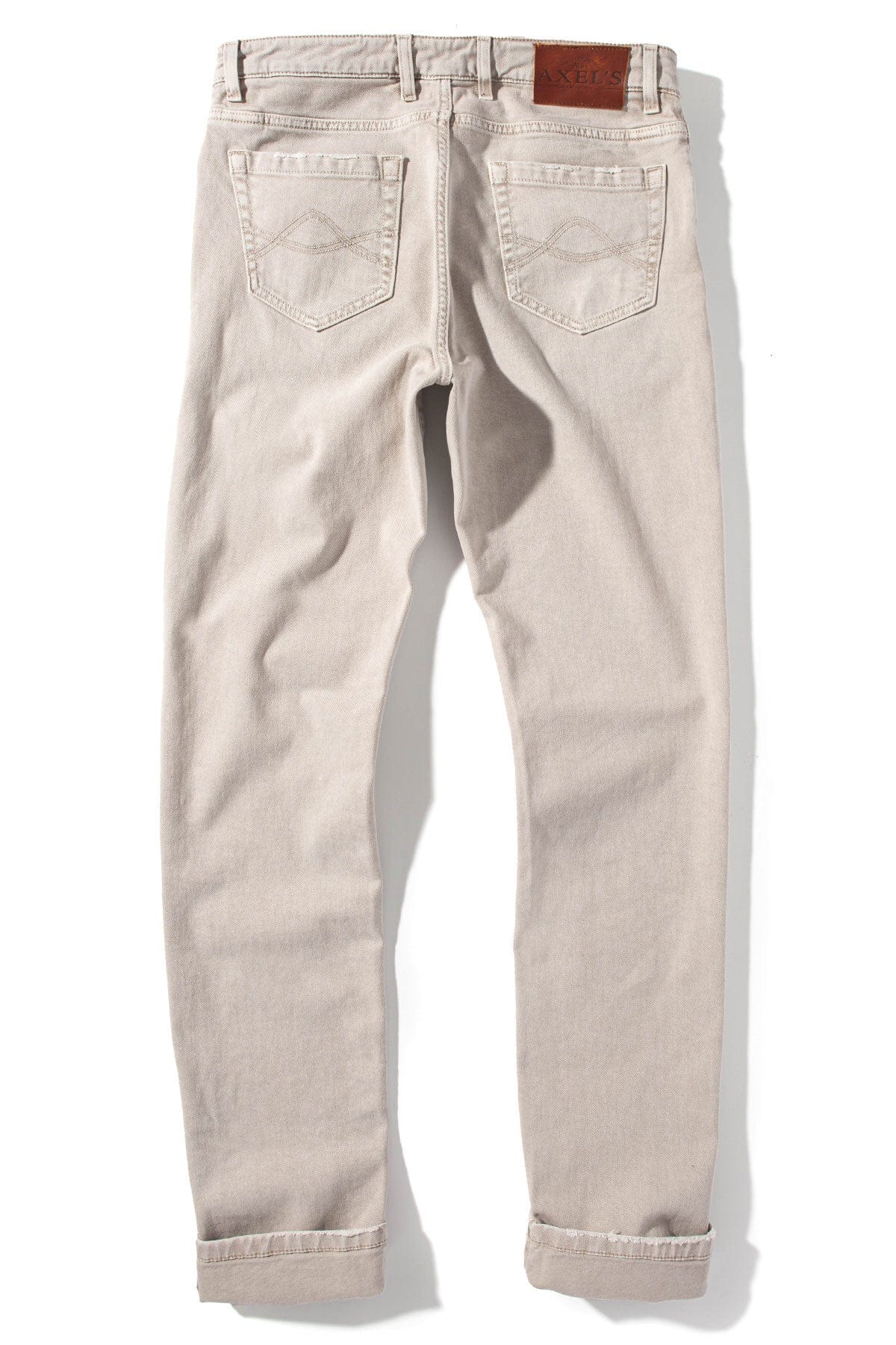 Silverton Worn-In Slim Straight Denim In Sasso - AXEL'S