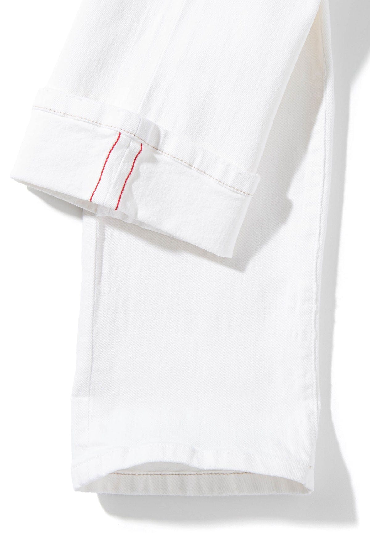 Tucson Selvedge Denim In Bianco - AXEL'S