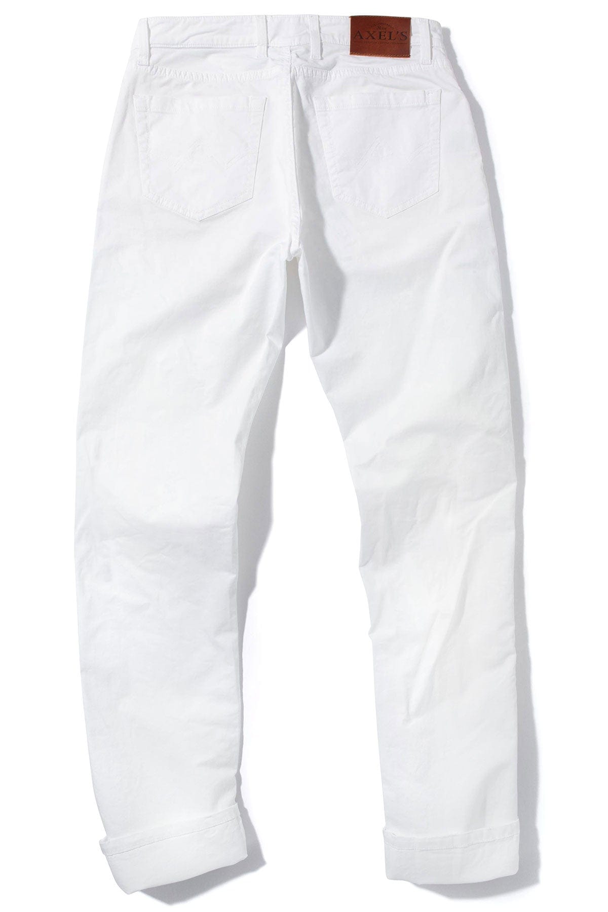 Flagstaff Performance Denim In Bianco - AXEL'S