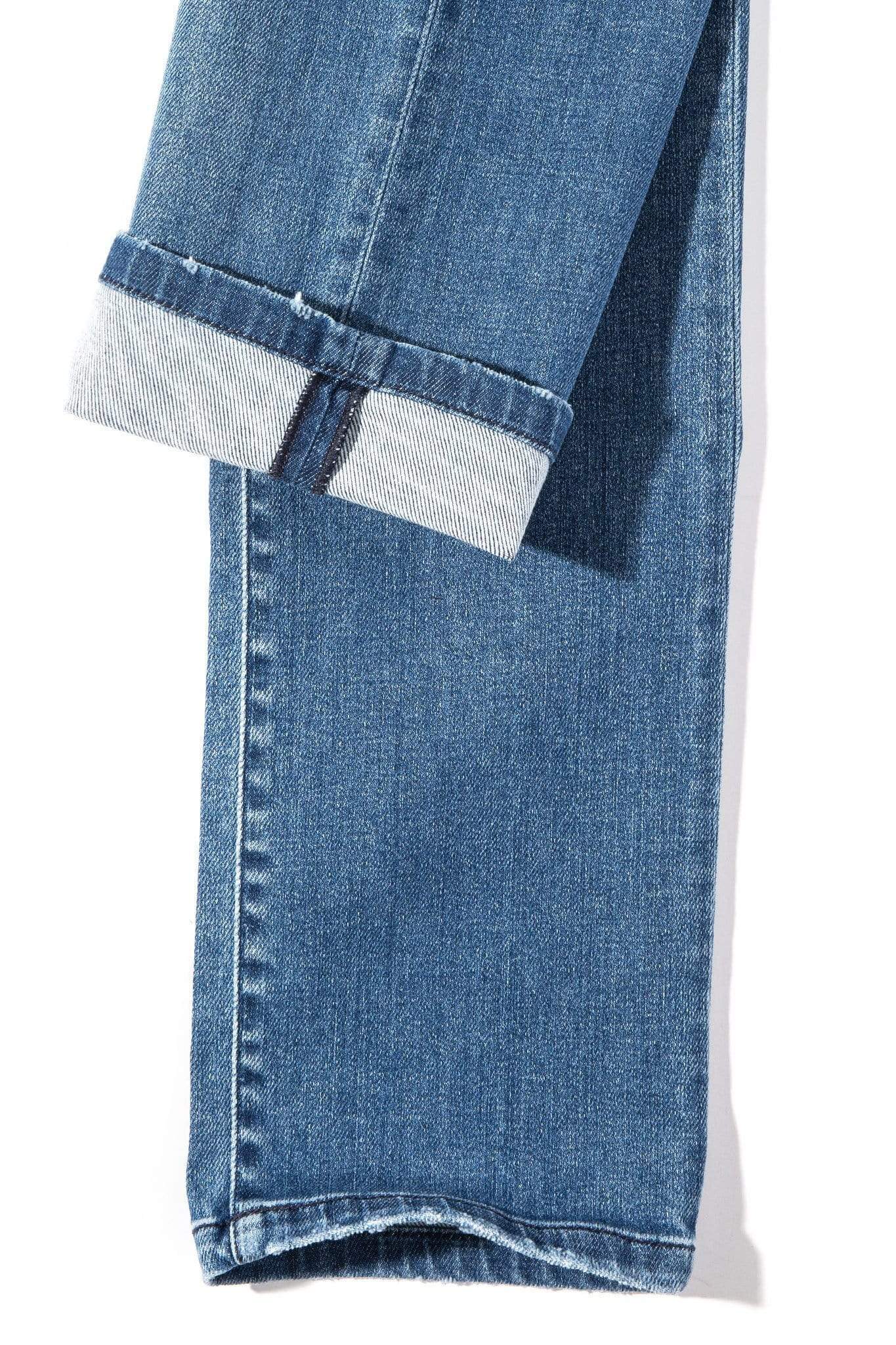 Jebel Jean in Mid Dark Blue Denim - AXEL'S