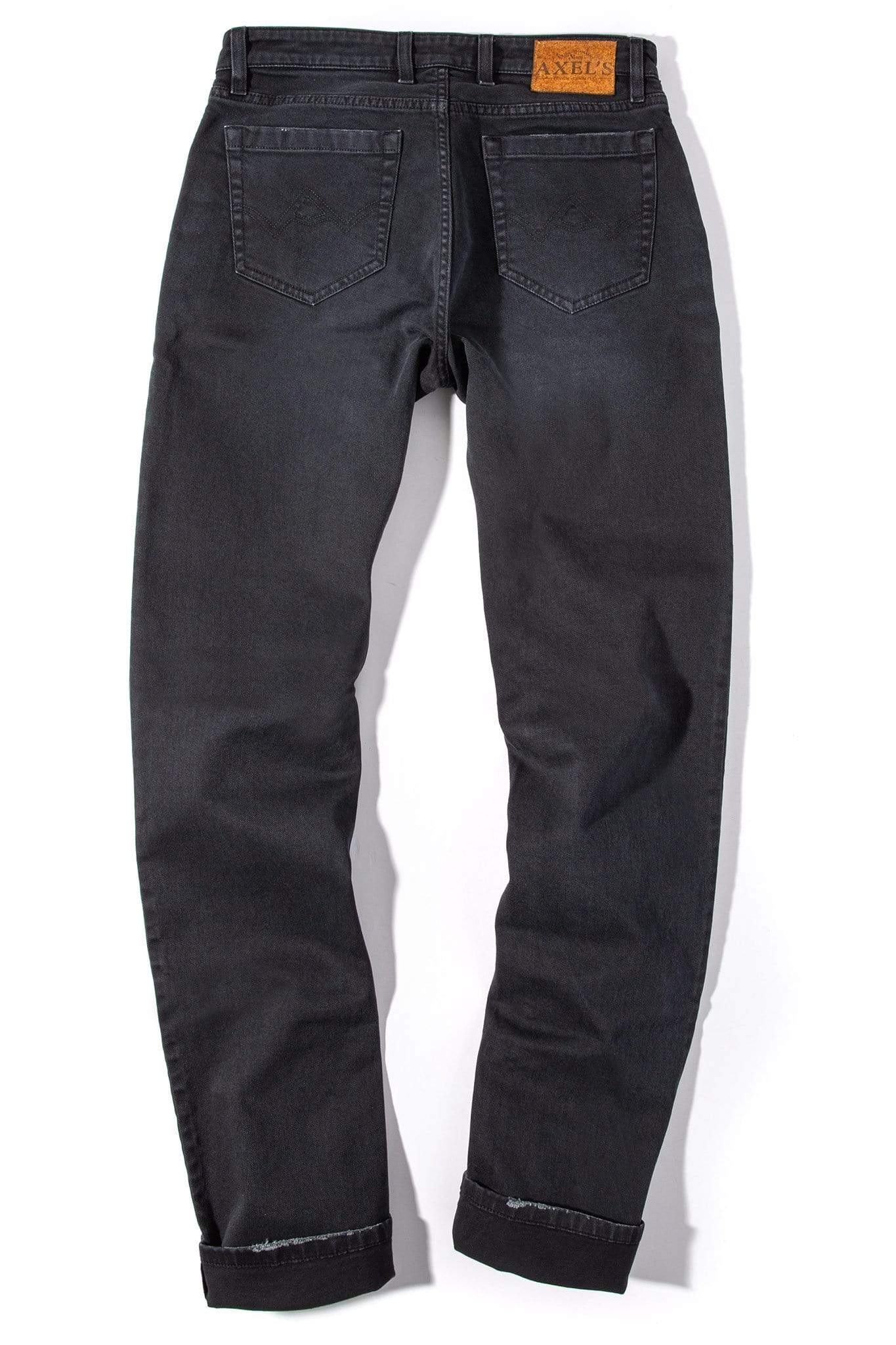 Silverton Colored Denim In Antracite - AXEL'S