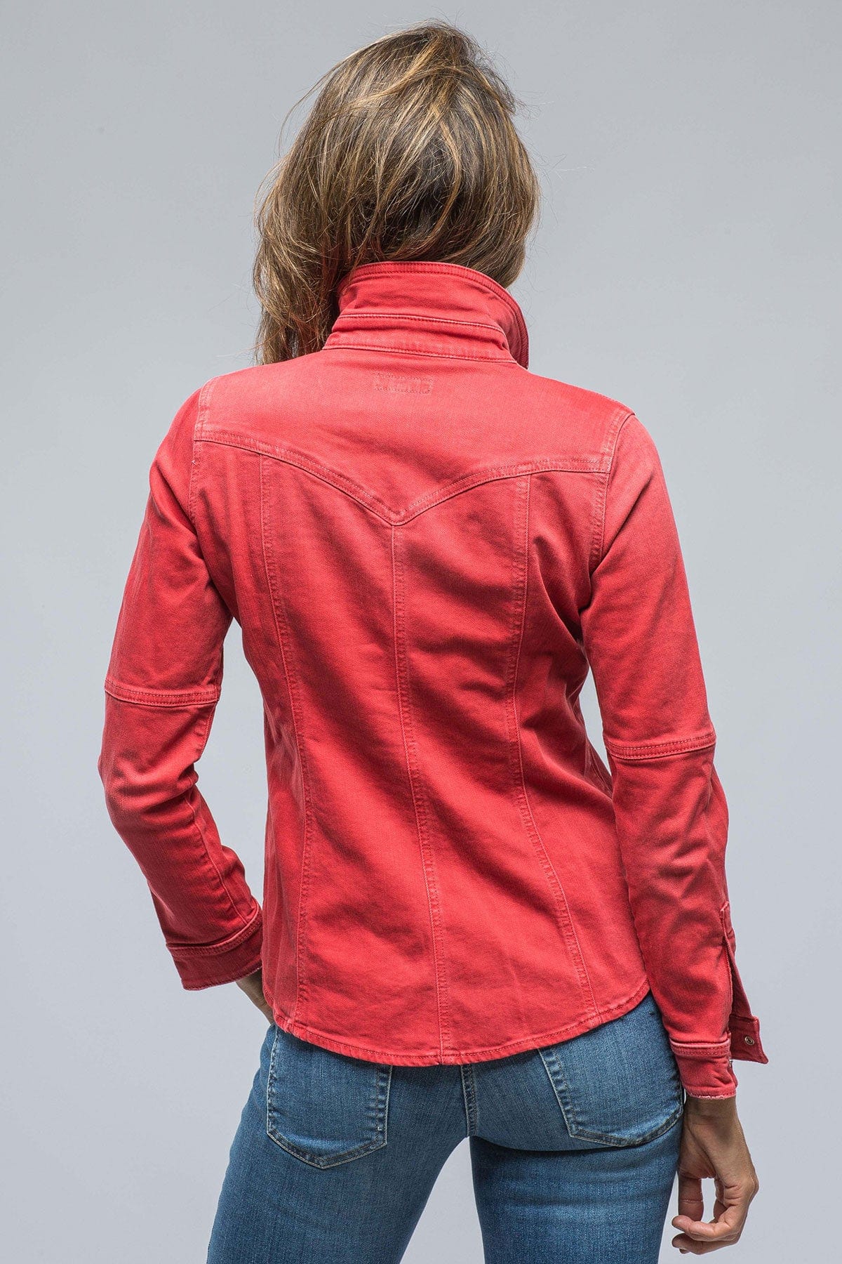 Sweetwater Denim Shirt In Corallo - AXEL'S