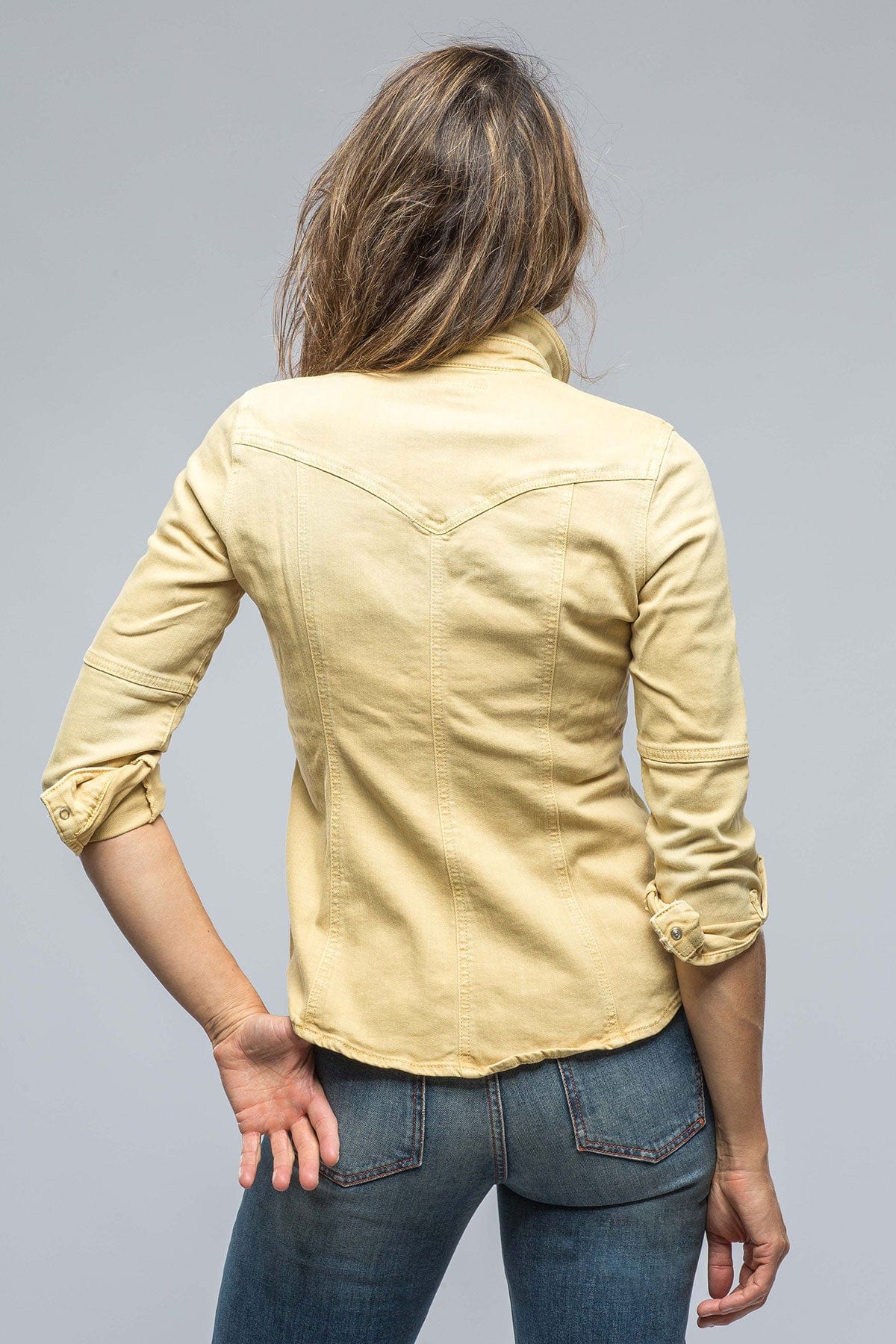 Sweetwater Denim Shirt in Lemon - AXEL'S