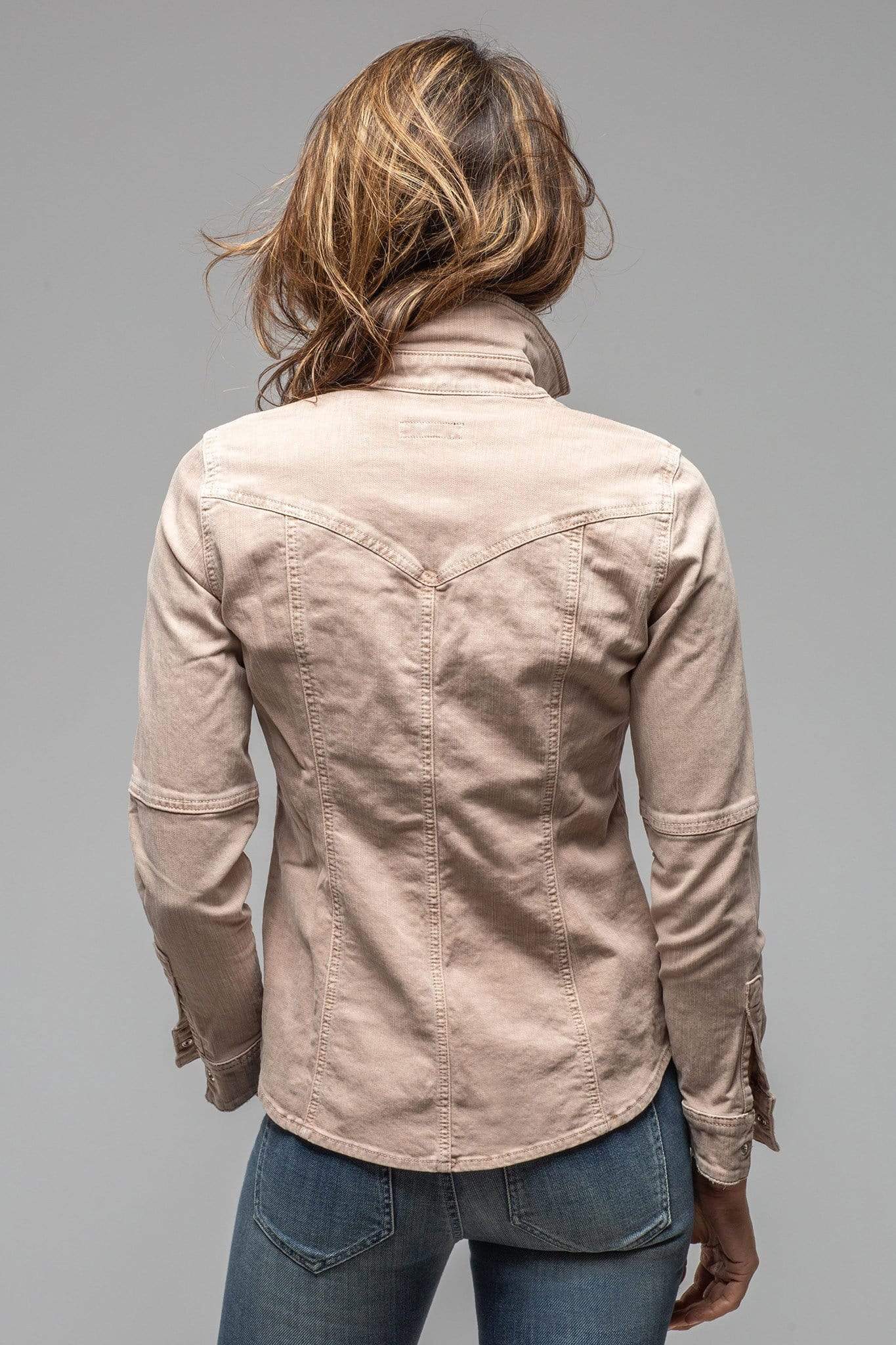 Sweetwater Stone Wash Denim Shirt In Desert - AXEL'S