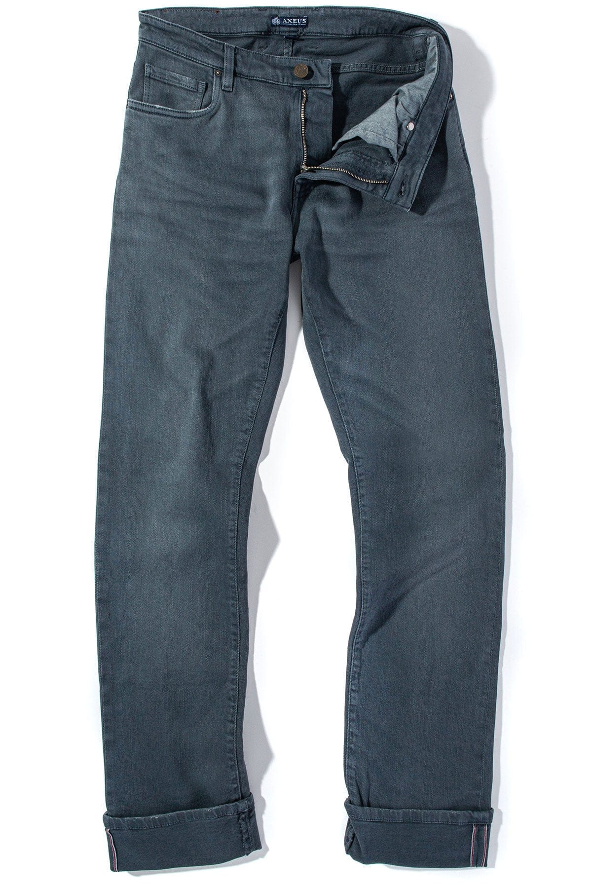 Tucson Selvedge Denim In Acciaio - AXEL'S