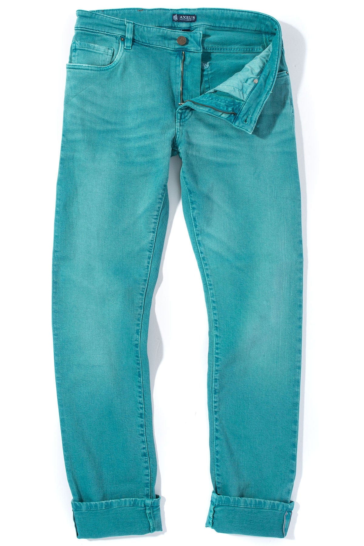 Tucson Selvedge Denim In Biscay Bay - AXEL'S