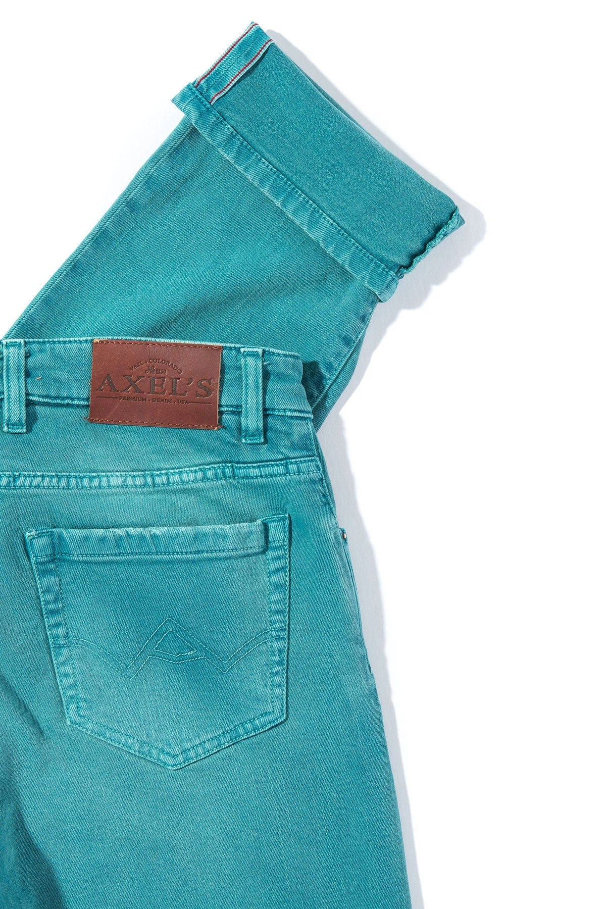 Tucson Selvedge Denim In Biscay Bay - AXEL'S
