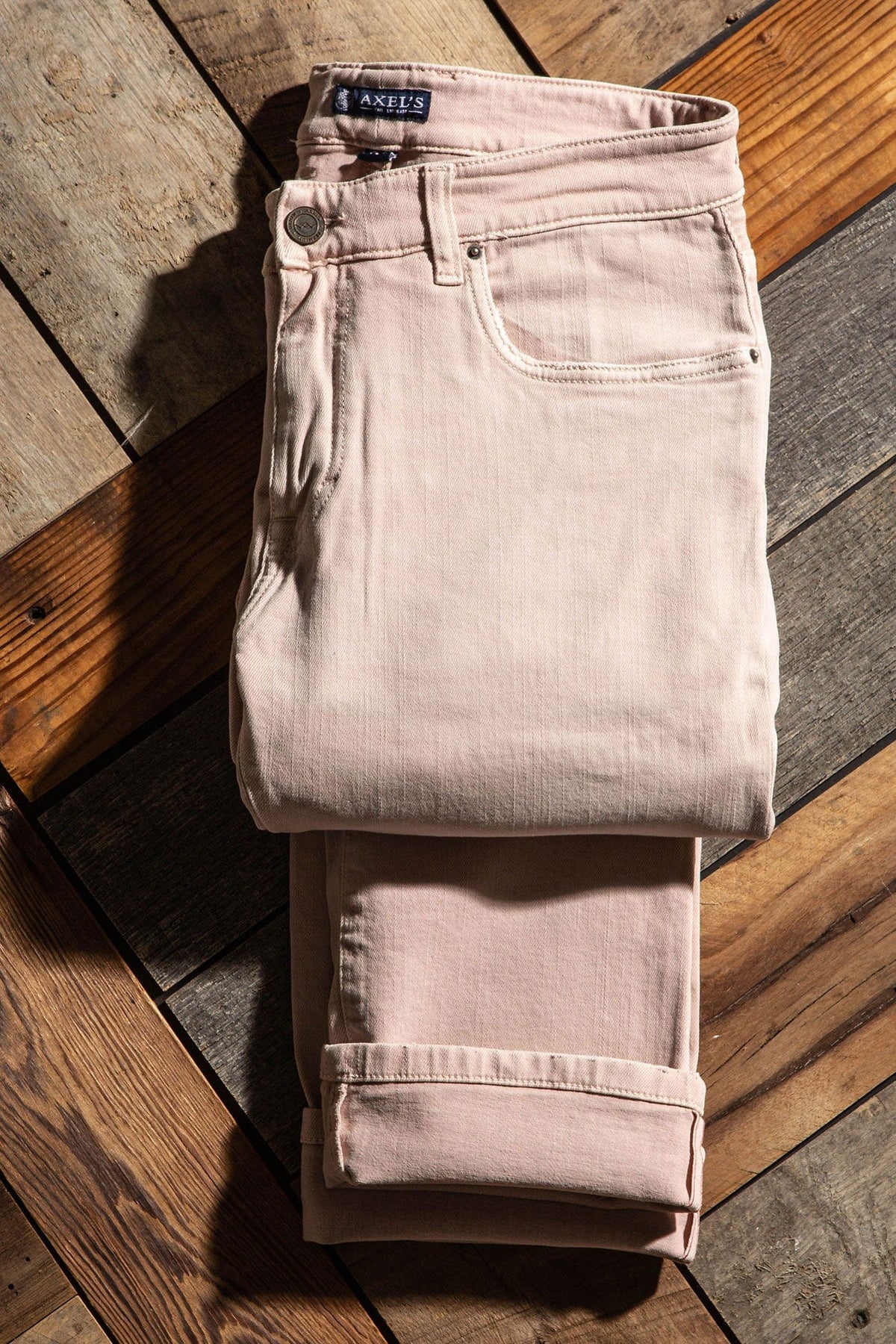 Tucson Selvedge Denim In Cipria - AXEL'S