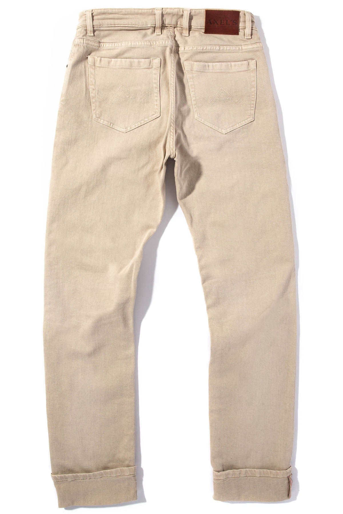 Tucson Selvedge Denim In Ecru - AXEL'S