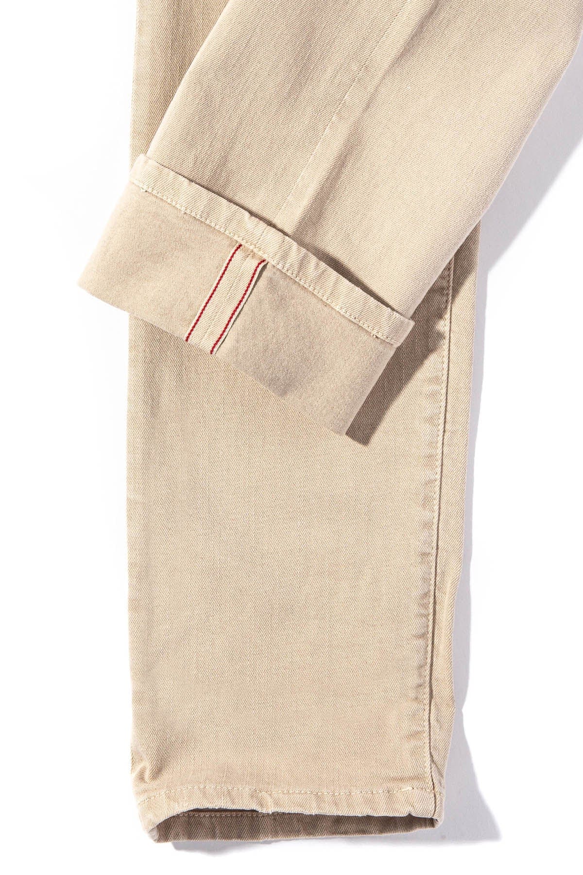 Tucson Selvedge Denim In Ecru - AXEL'S