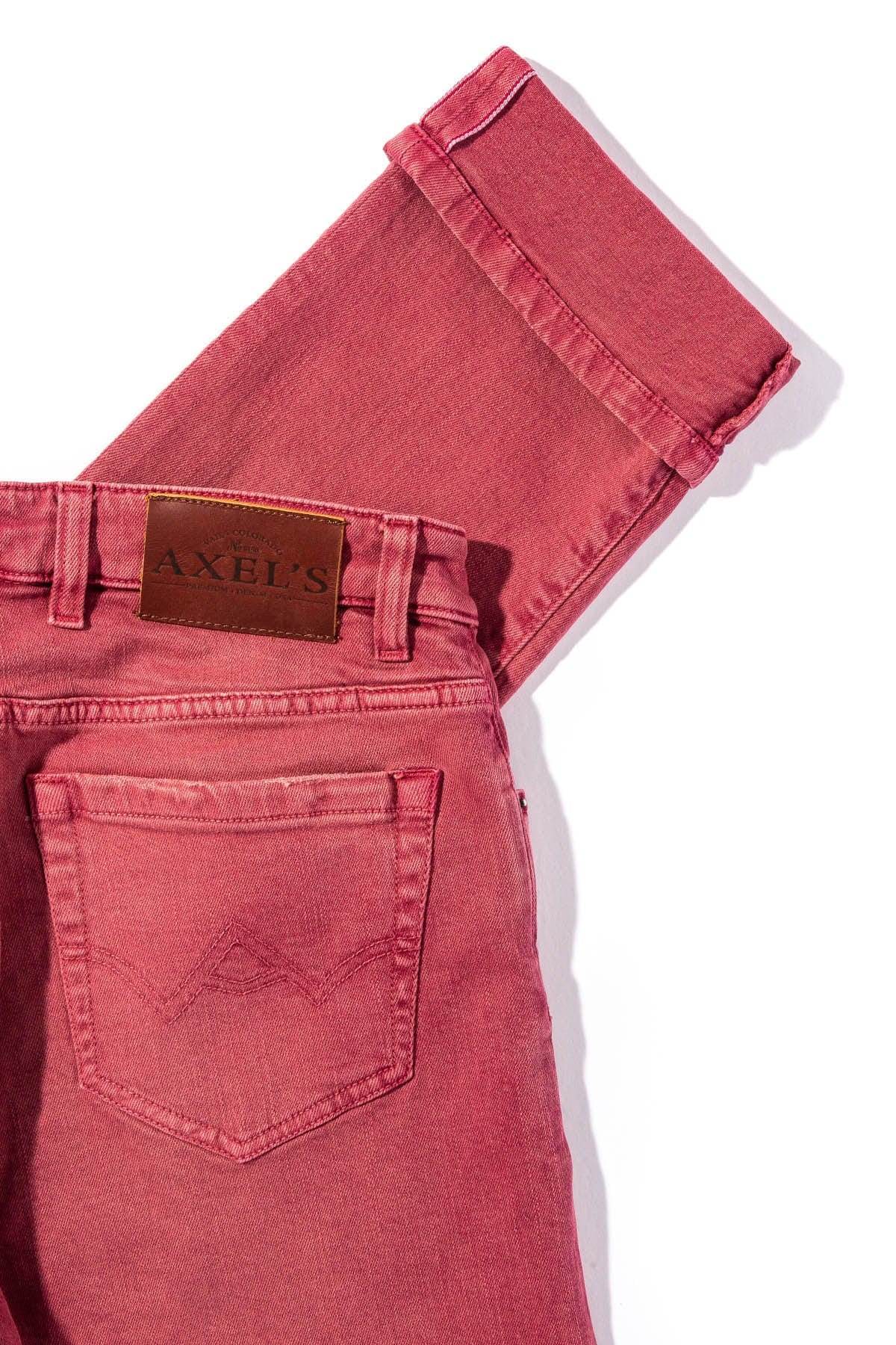 Tucson Selvedge Denim In Fragola - AXEL'S