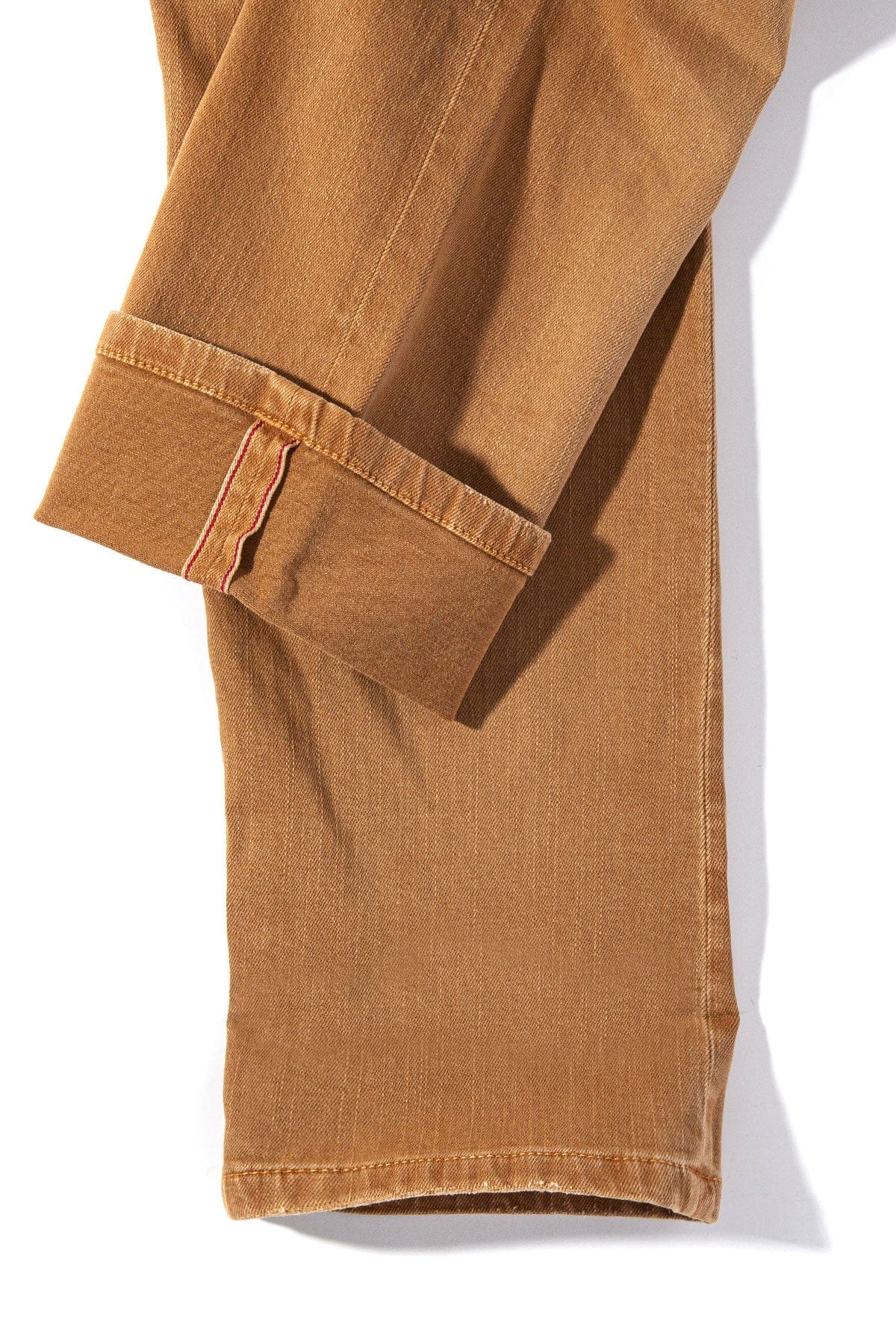 Tucson Selvedge Denim In Gold - AXEL'S