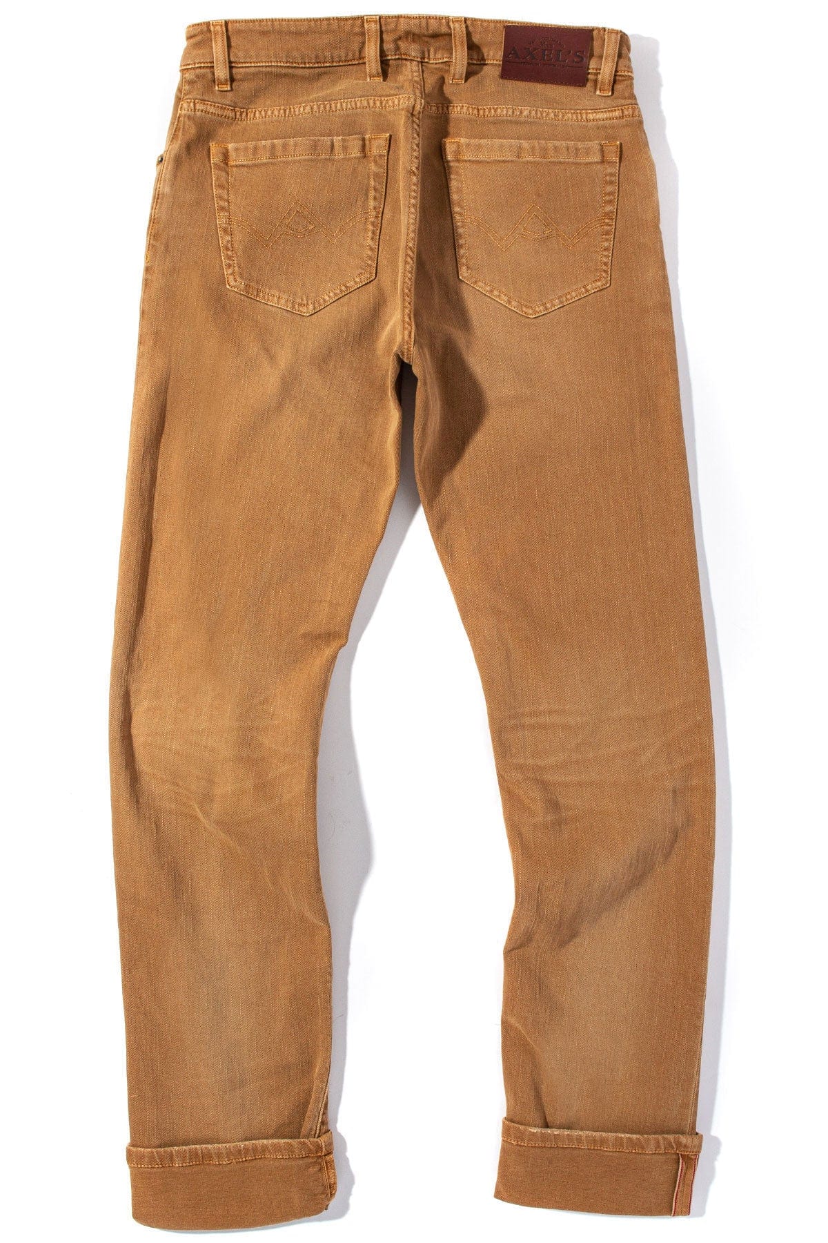 Tucson Selvedge Denim In Gold - AXEL'S