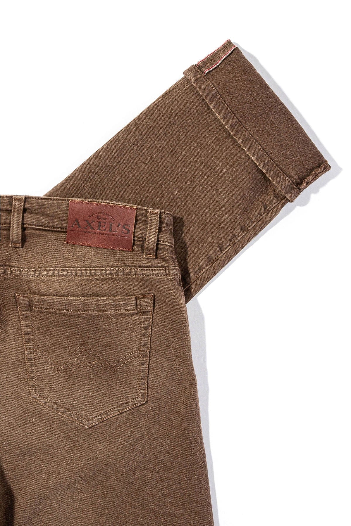 Tucson Selvedge Denim In Liquirizia - AXEL'S