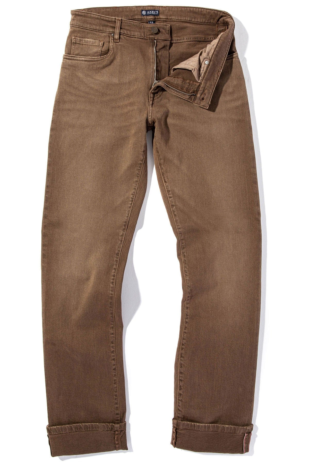 Tucson Selvedge Denim In Liquirizia - AXEL'S