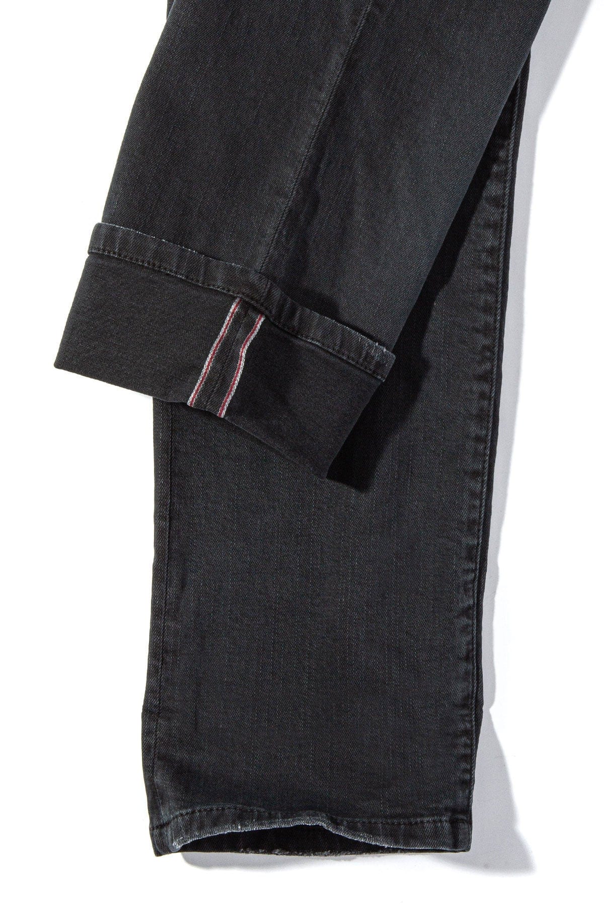Tucson Selvedge Denim In Nero - AXEL'S