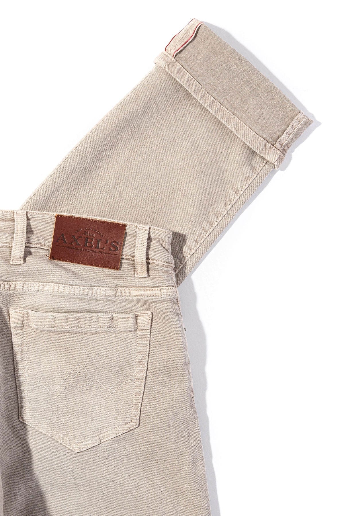 Tucson Selvedge Denim In Sasso - AXEL'S